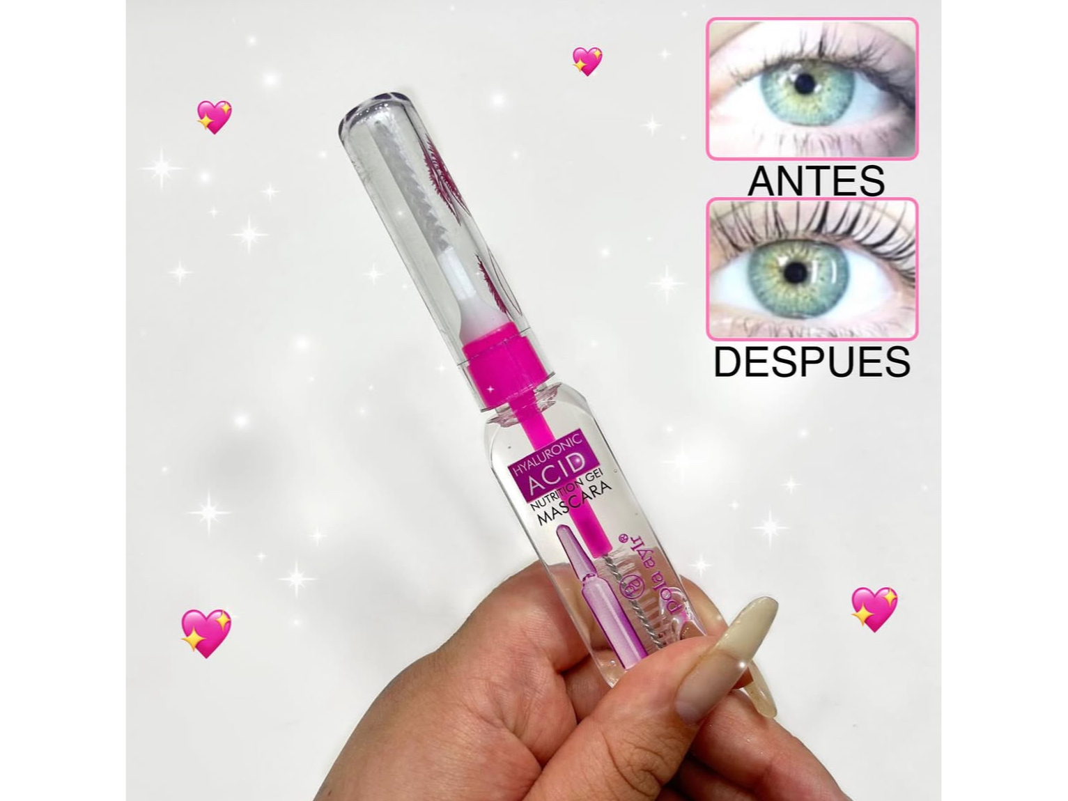 crece pestañas con acido hialuronico de Caprichos Productos