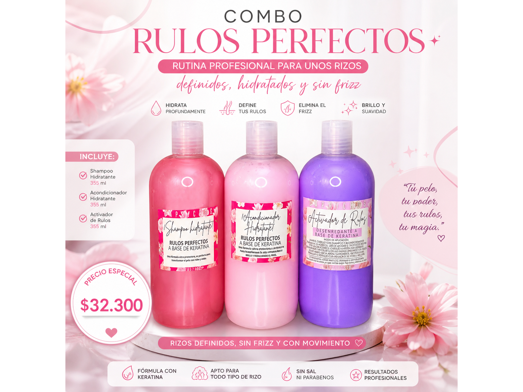 Kit rulos perfectos 5🩷✨