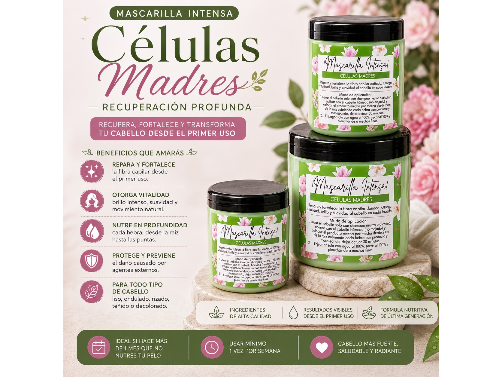 NUTRICIÓN CÉLULAS MADRES❤️😍