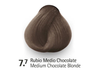 tono 7.7 rubio medio chocolate