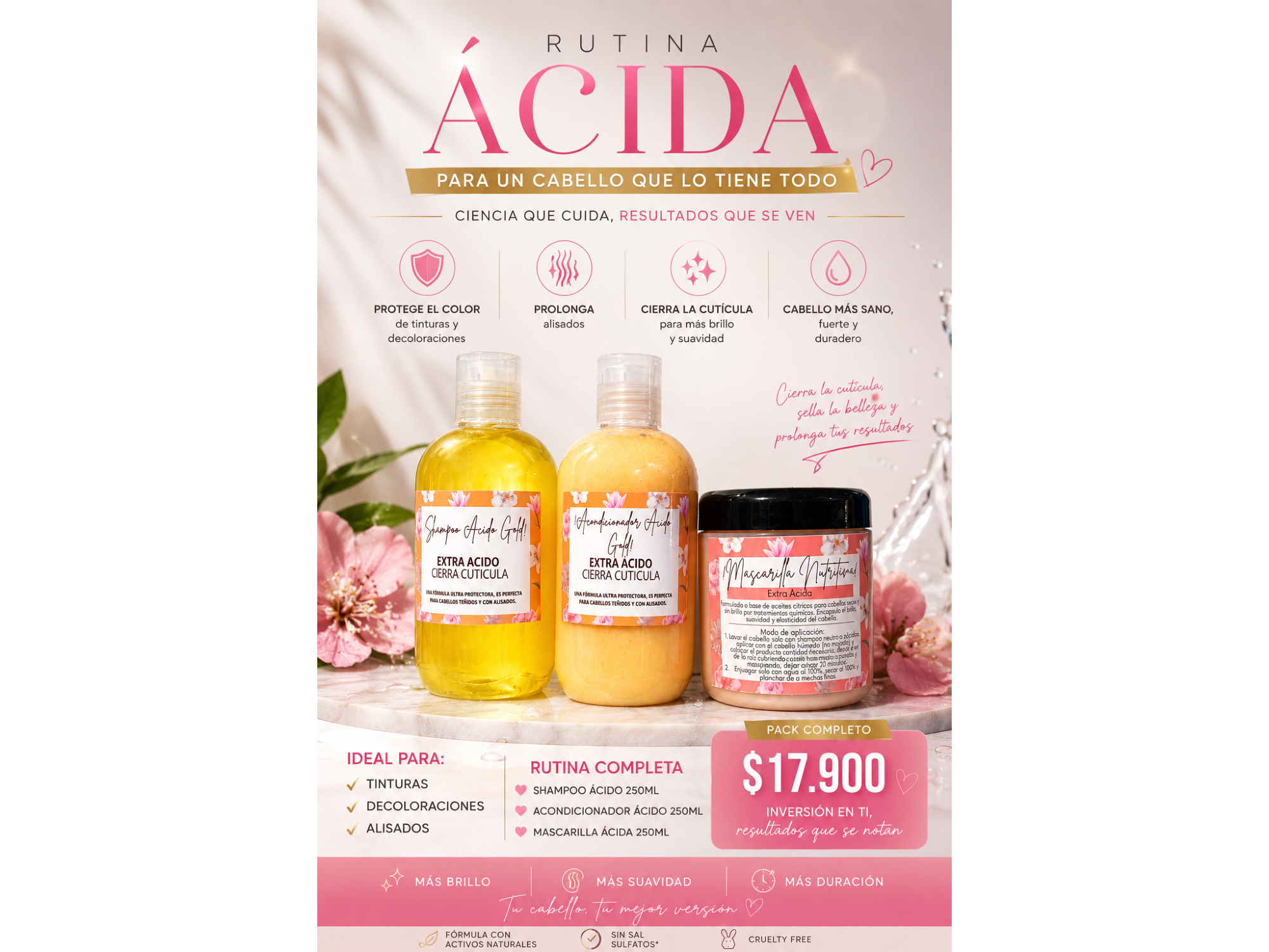 💗 Rutina Ácida Completa 💗