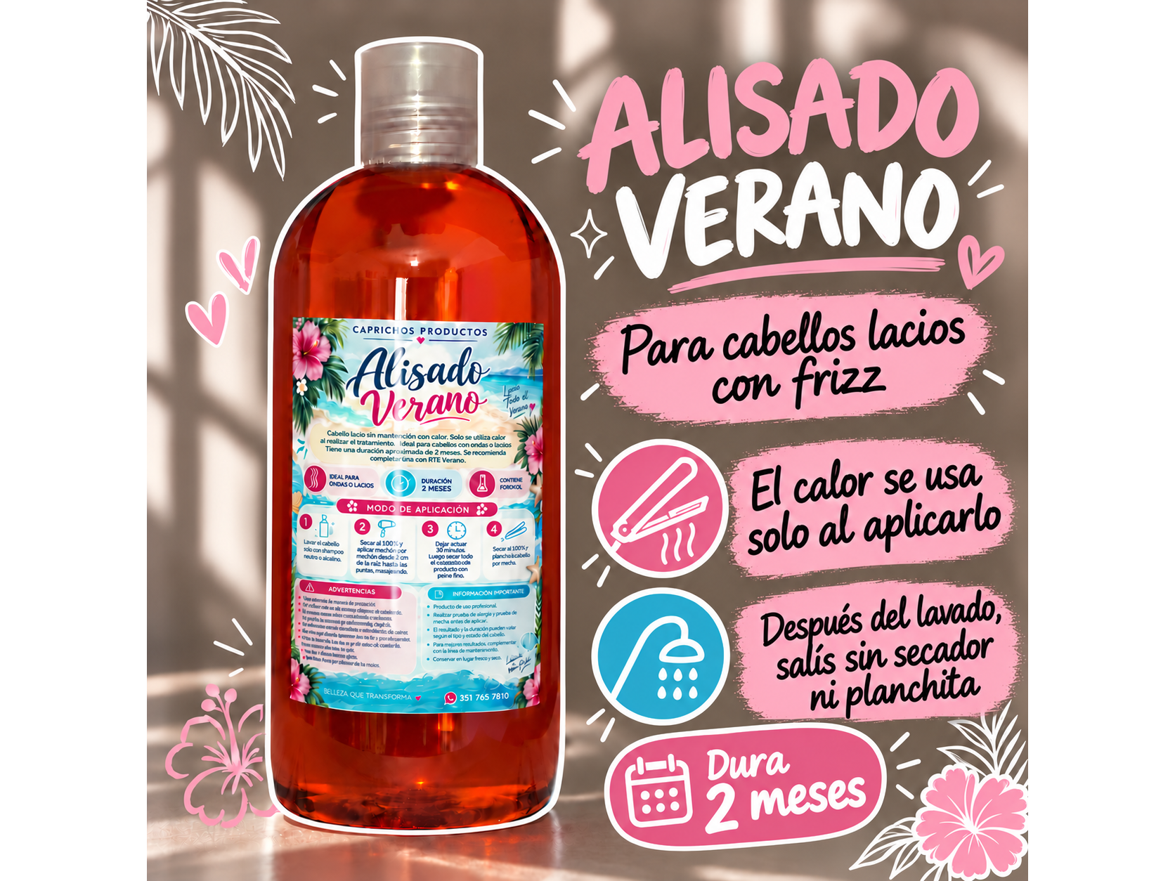 Alisado premium verano