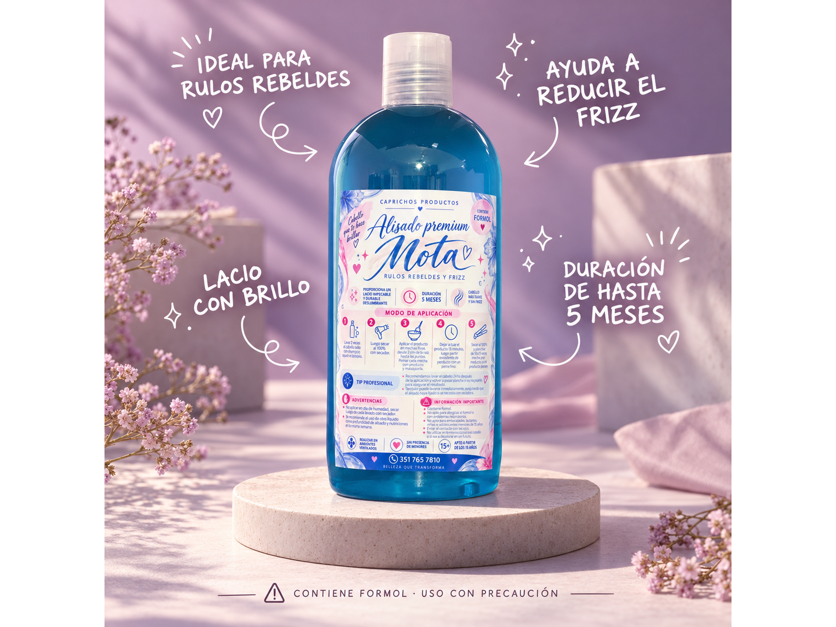 Alisado premium mota