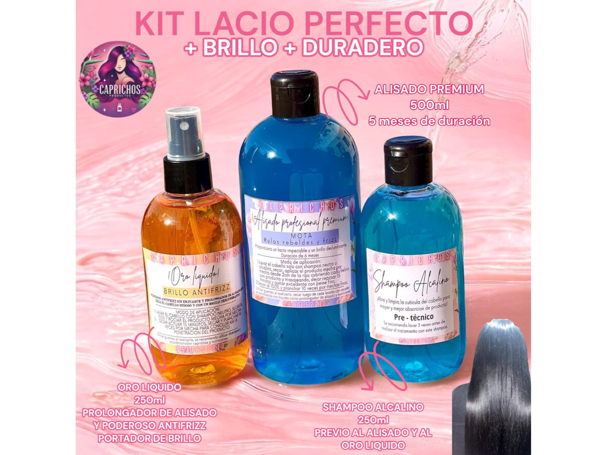 Kit lacio perfecto 2🤍