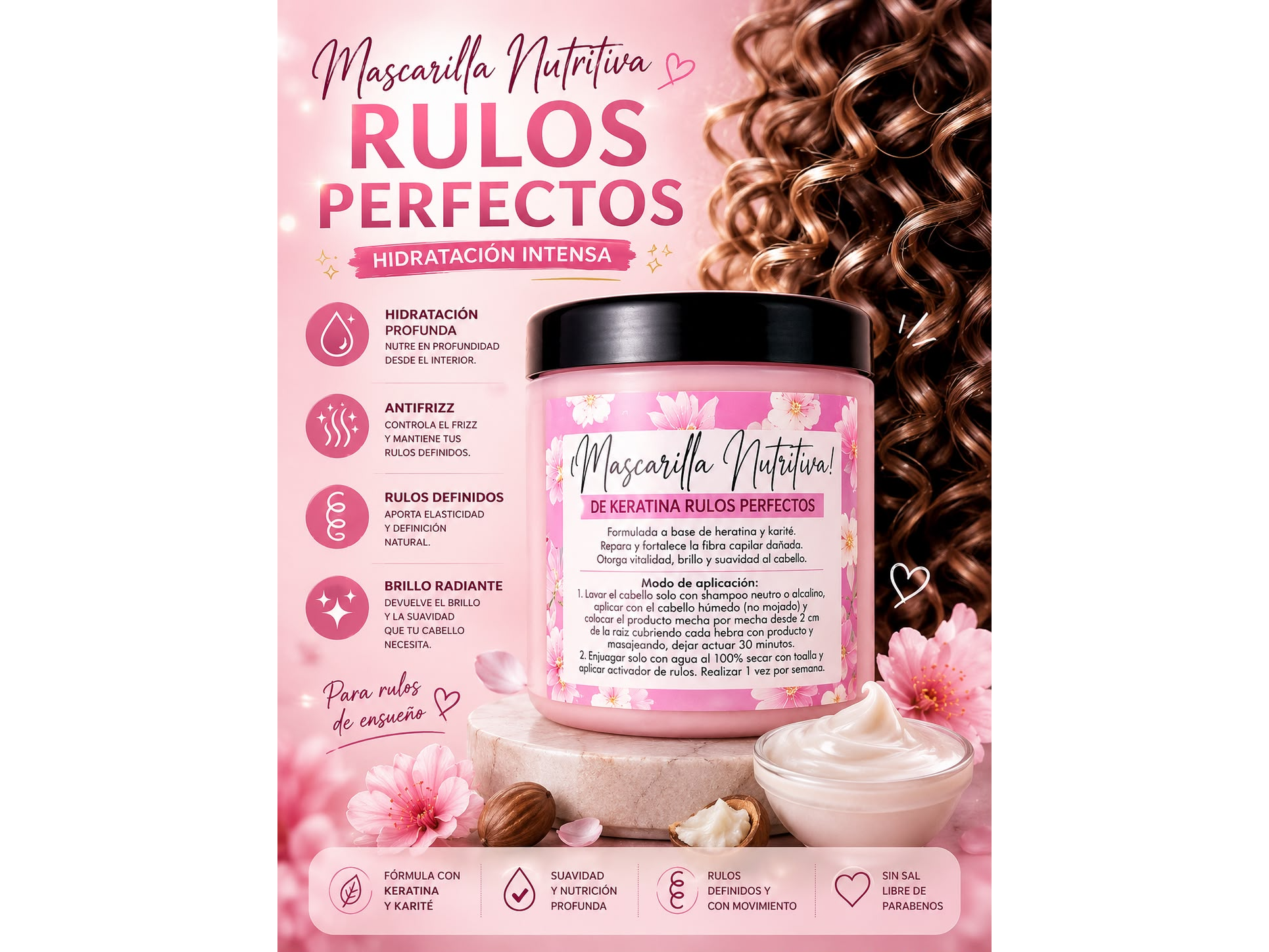 Nutrición rulos perfectos