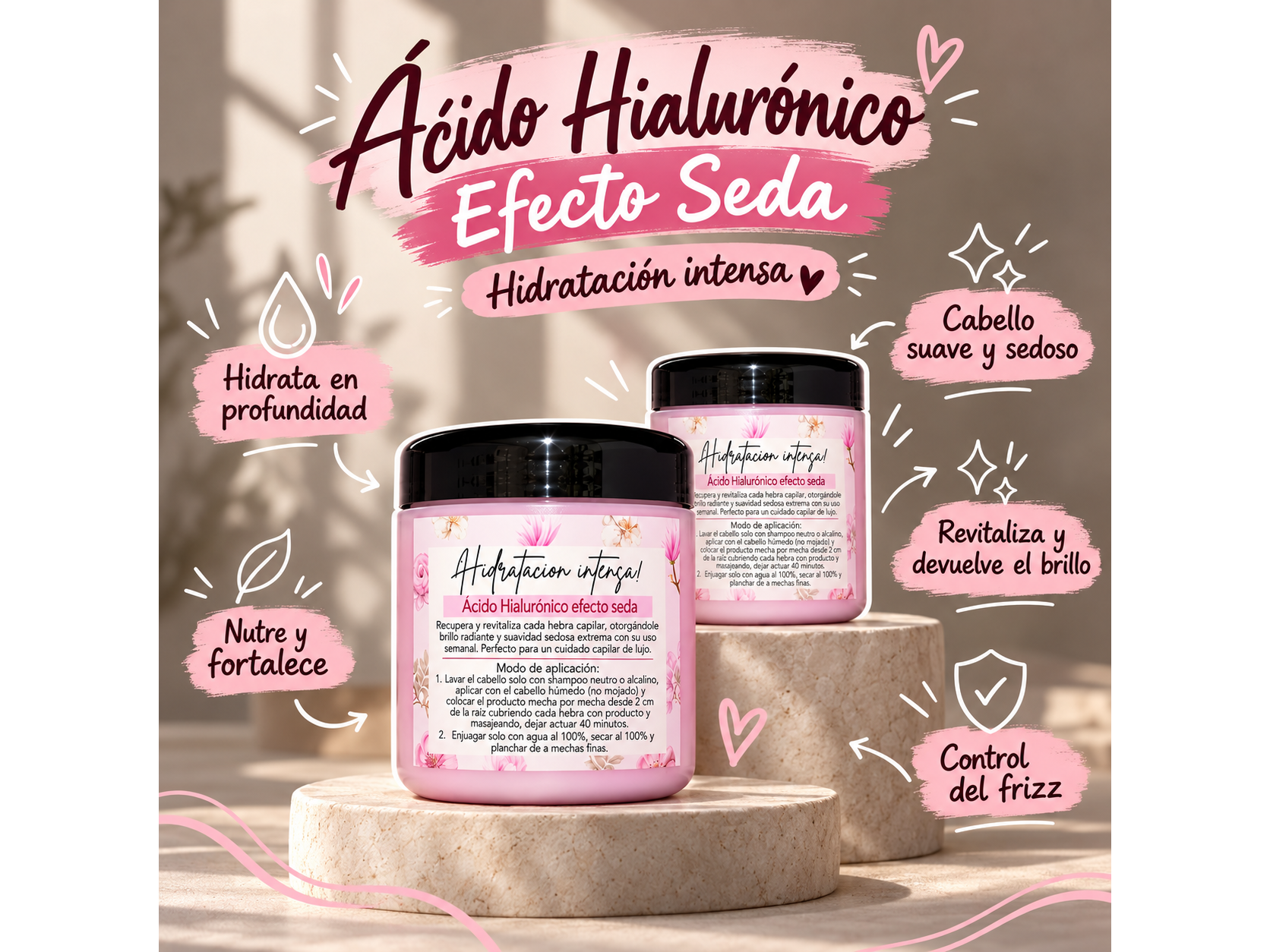 ✨ Nutrición acido hialuronico por mayor✨