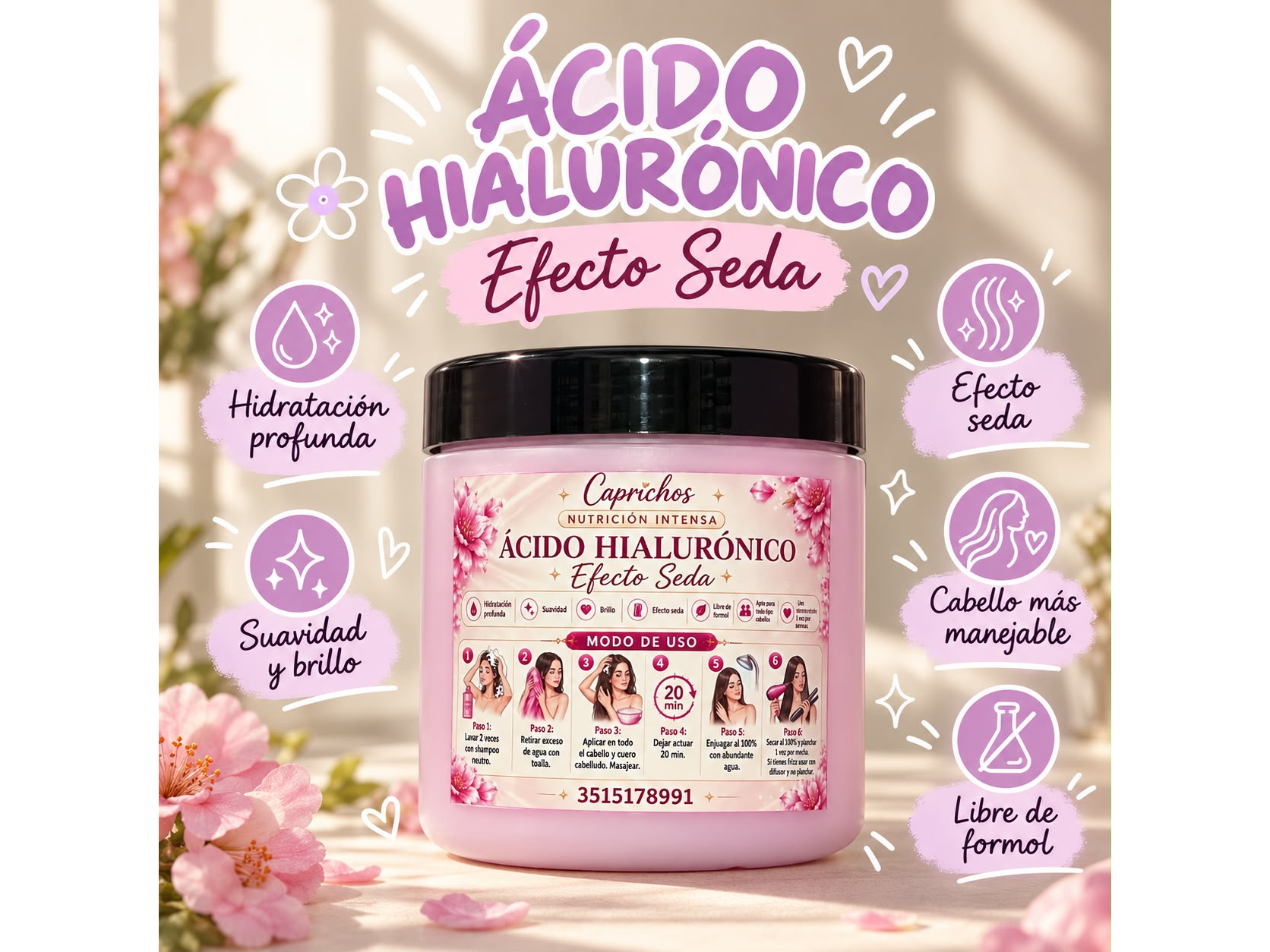 Macarilla acido hialuronico😍✨