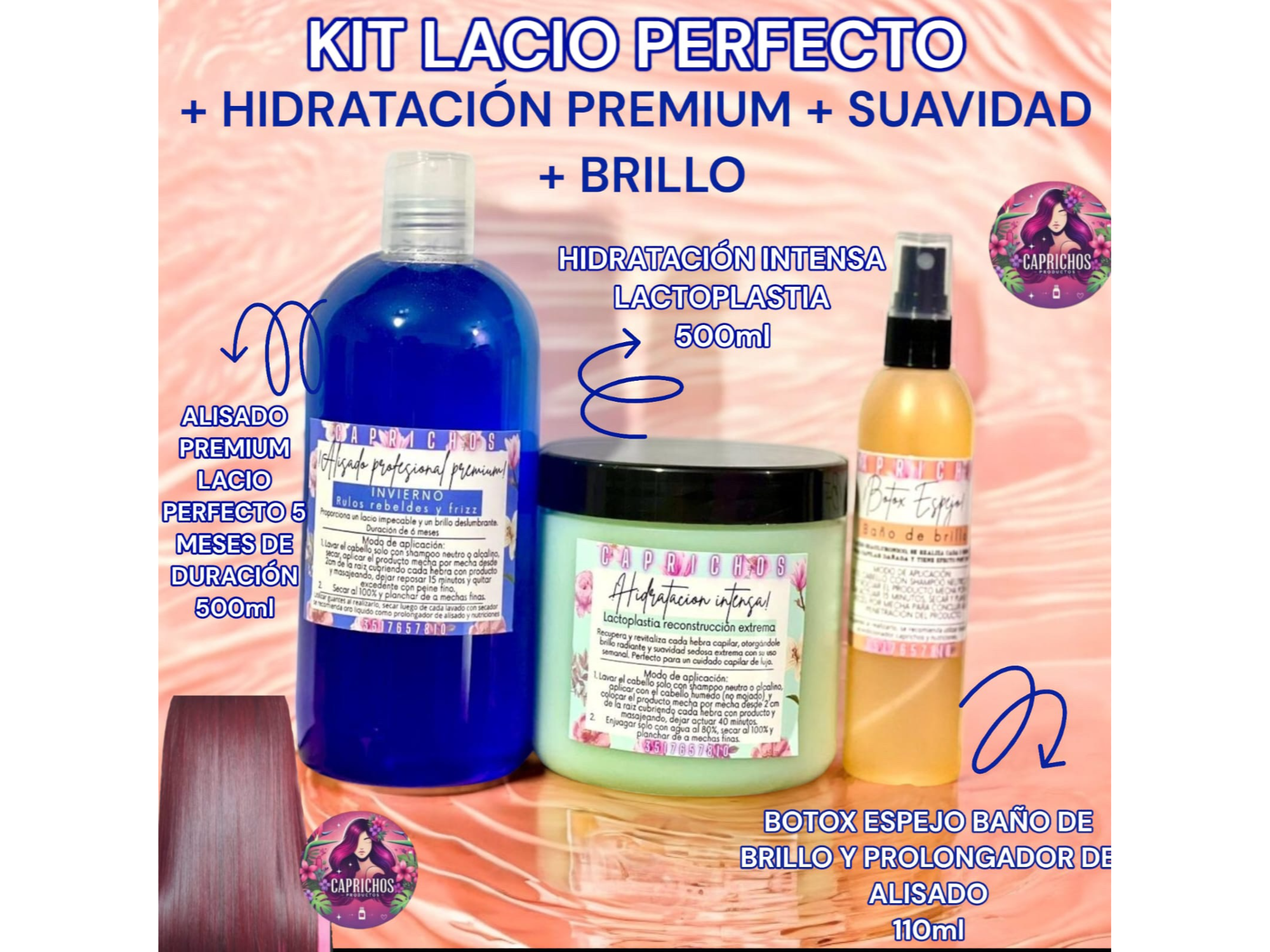 Kit lacio perfecto 16🤍