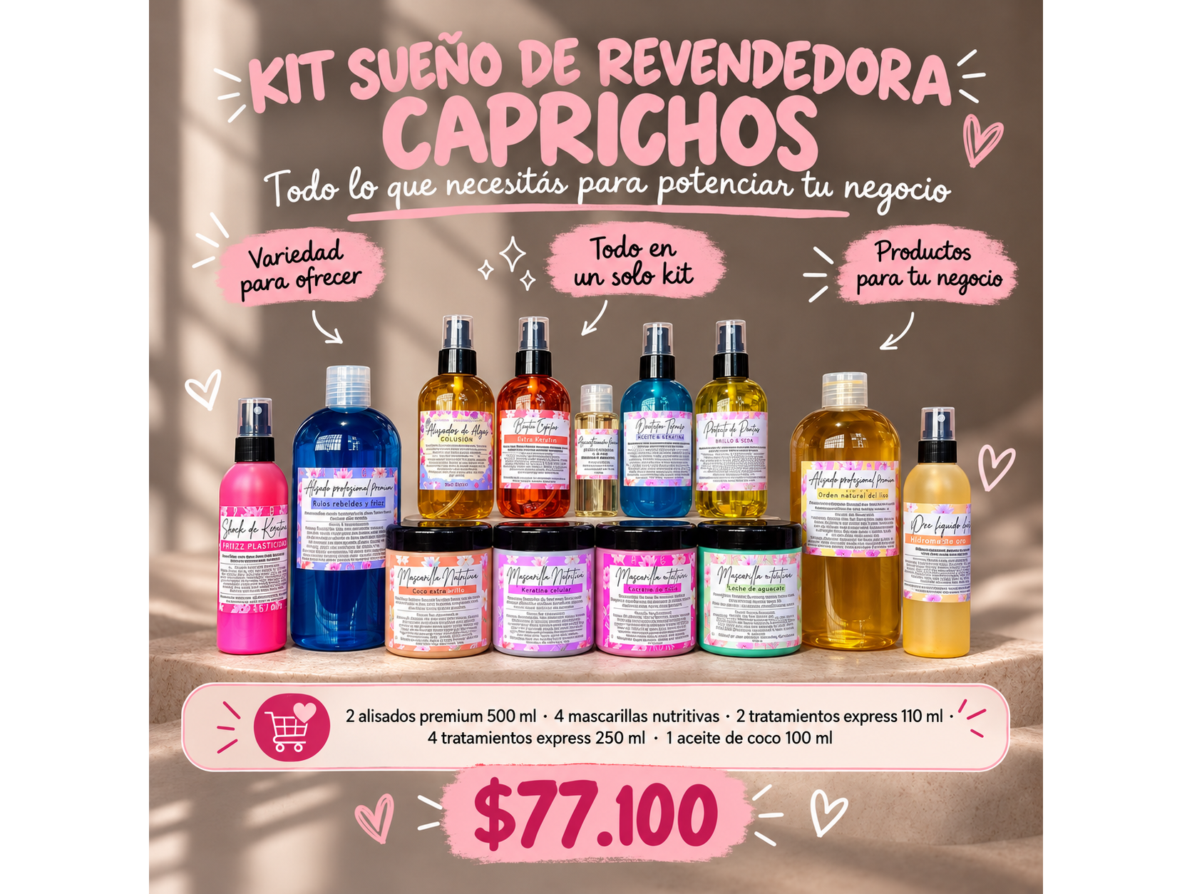 KIT 7 REVENDEDORAS❤️✨