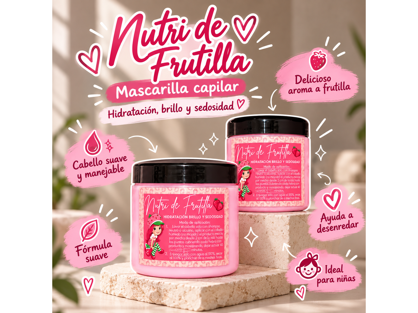🍓✨ Nutrición Frutillita (para niñas) por mayor✨