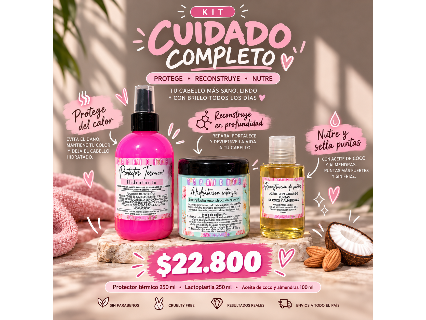 Kit Reconstrucción + Protección 💗 6