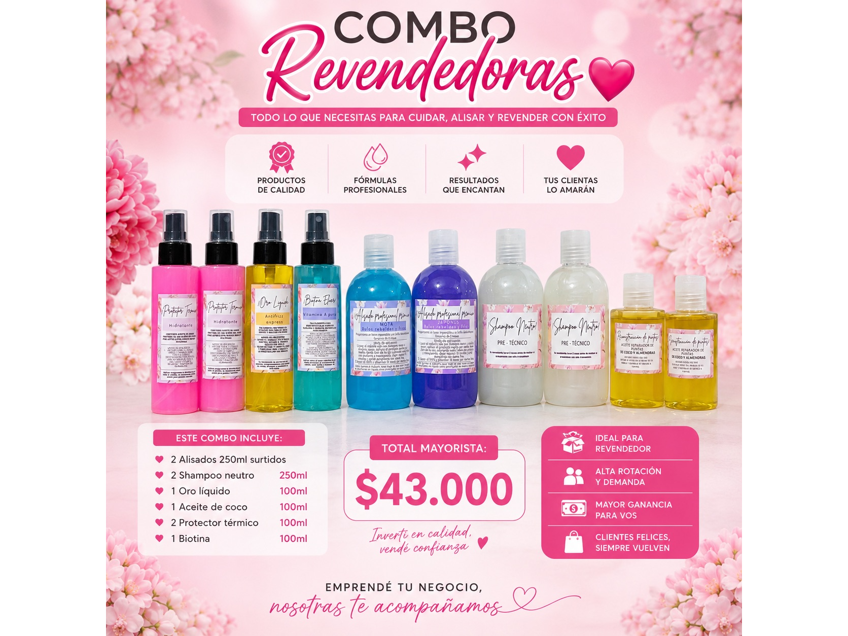 KIT 4 REVENDEDORAS💖