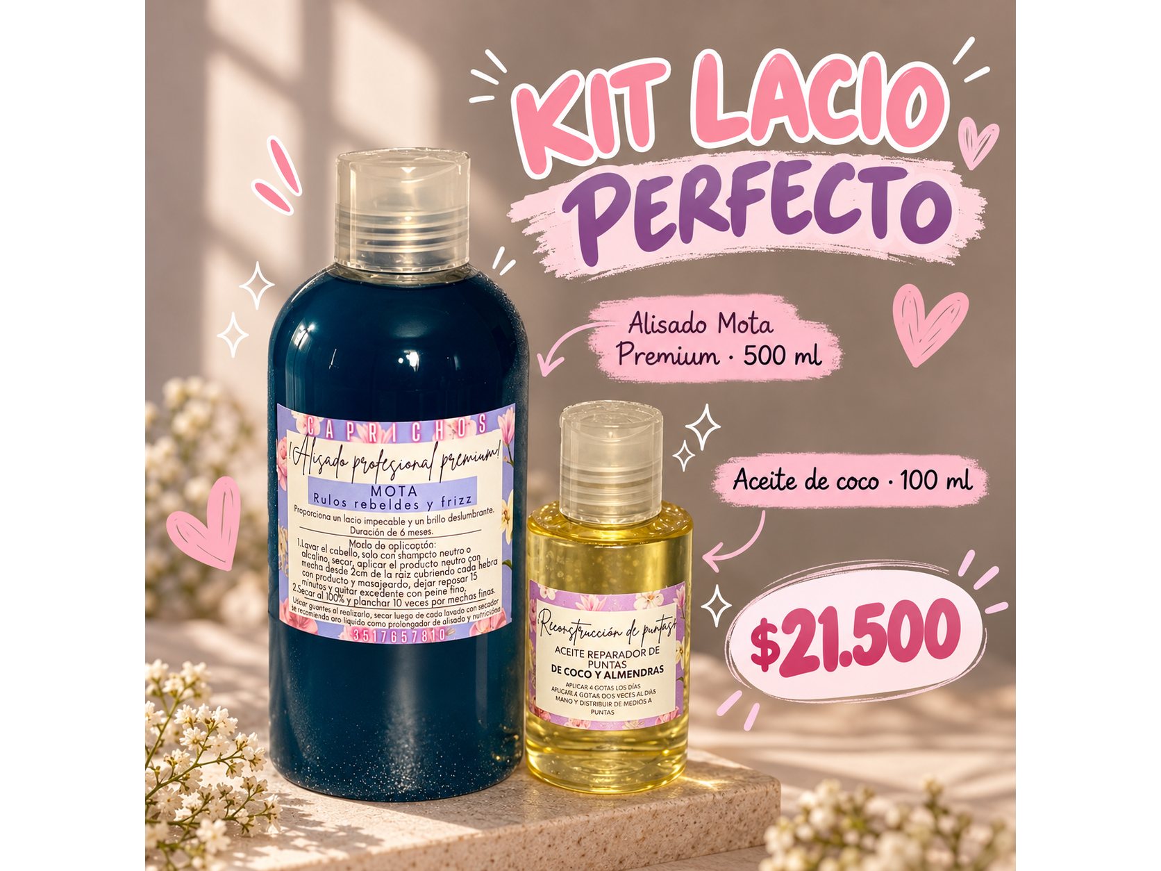 Kit lacio perfecto 15🤍