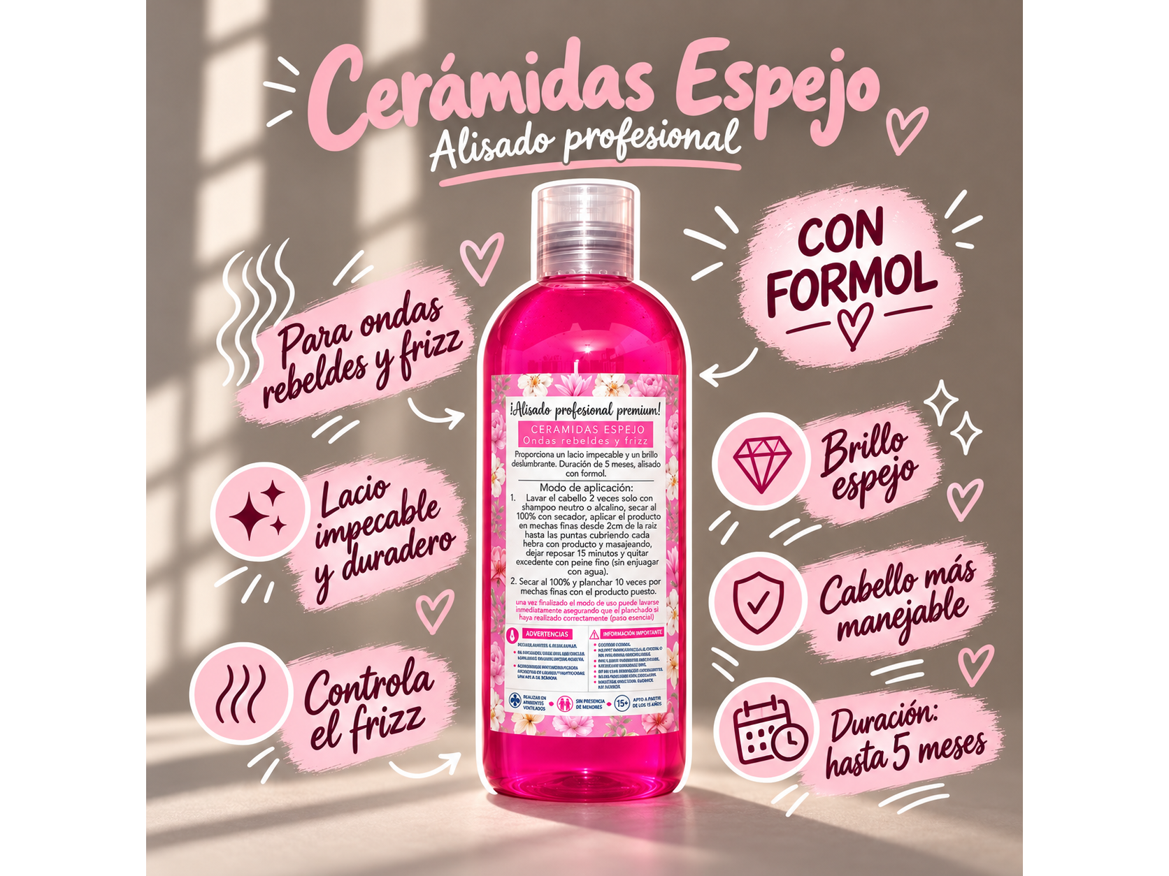 ✨ ALISADO CERAMIDAS ESPEJO por mayor ✨