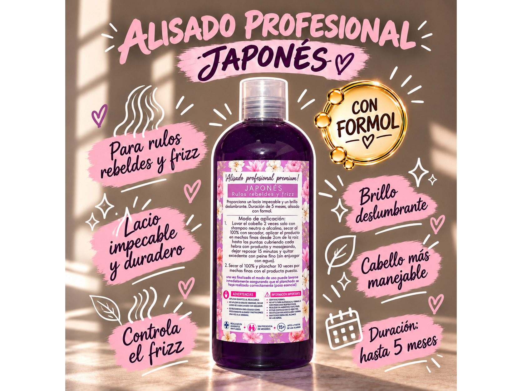 ✨ ALISADO JAPONÉS por mayor✨