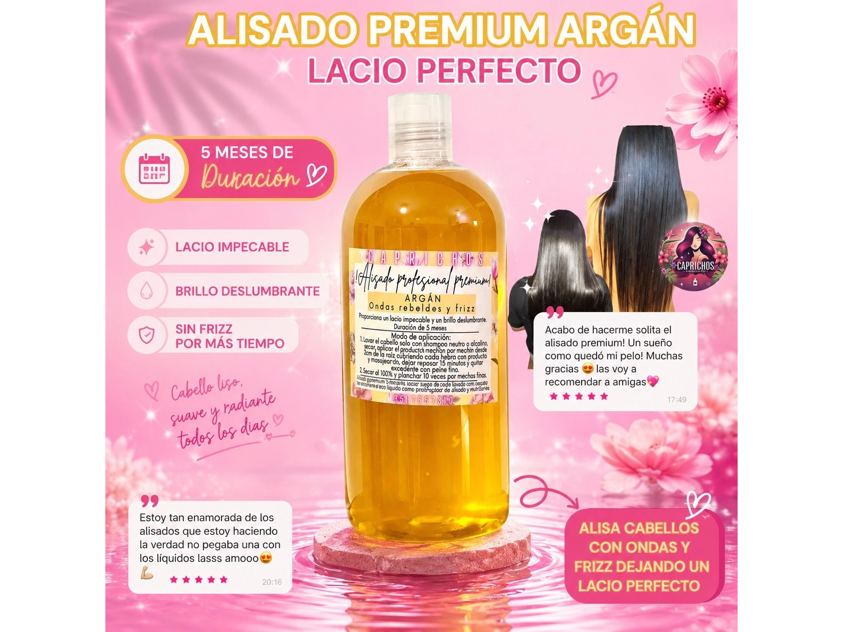 ✨ ALISADO PREMIUM ARGÁN por mayor ✨