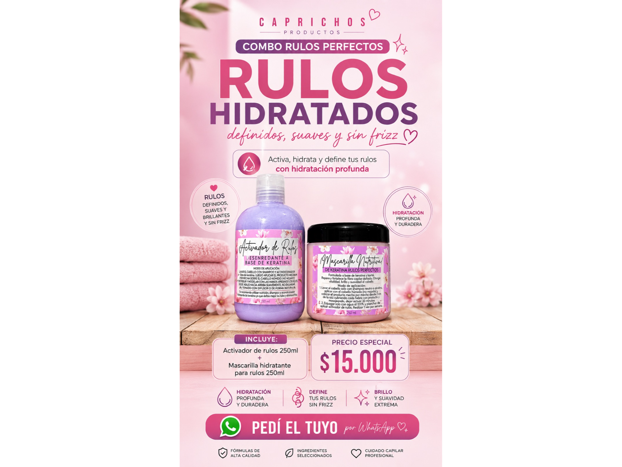 Kit 2 Rulos Perfectos❤️