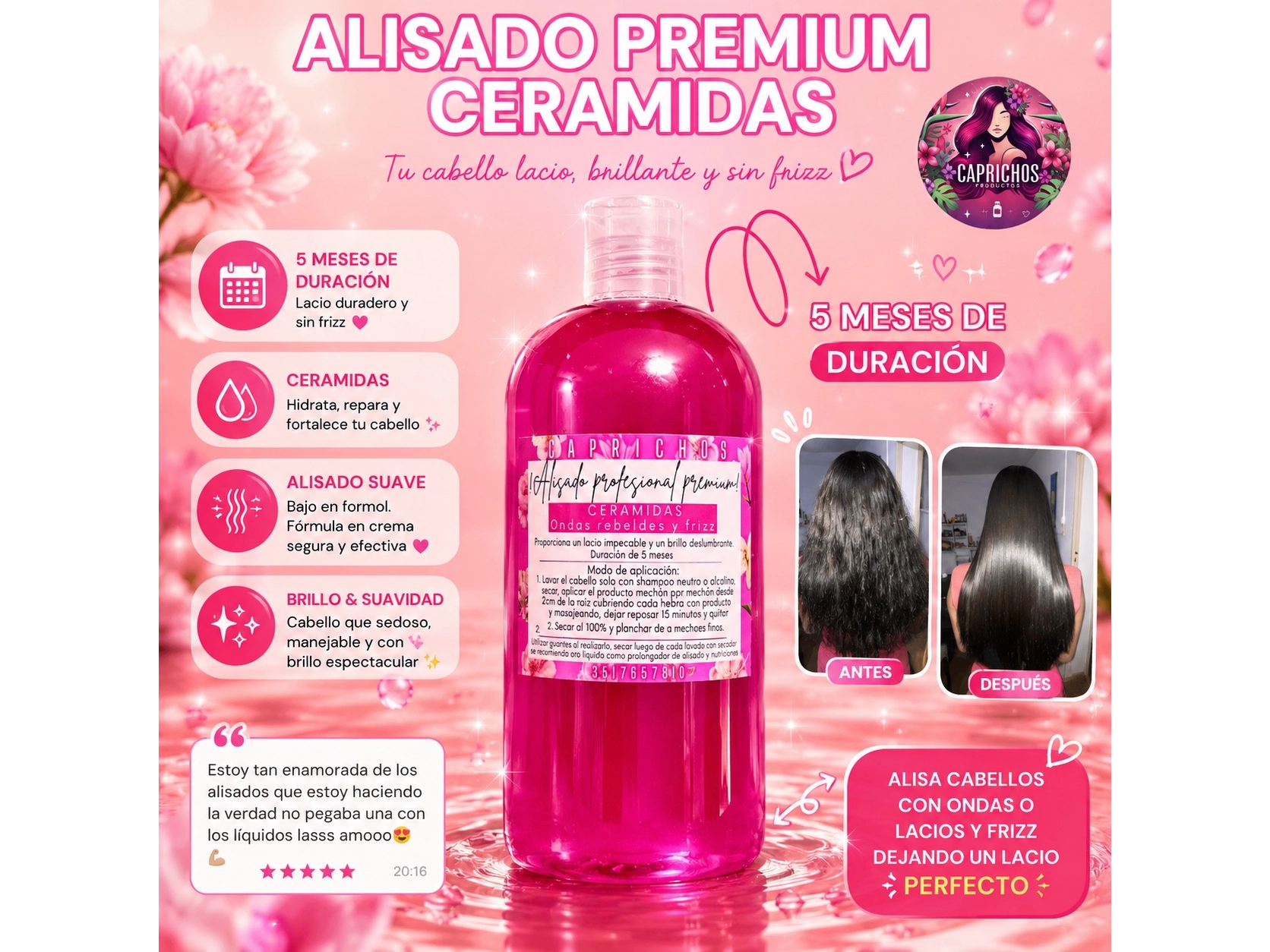 ✨ ALISADO CERAMIDAS ESPEJO por mayor ✨
