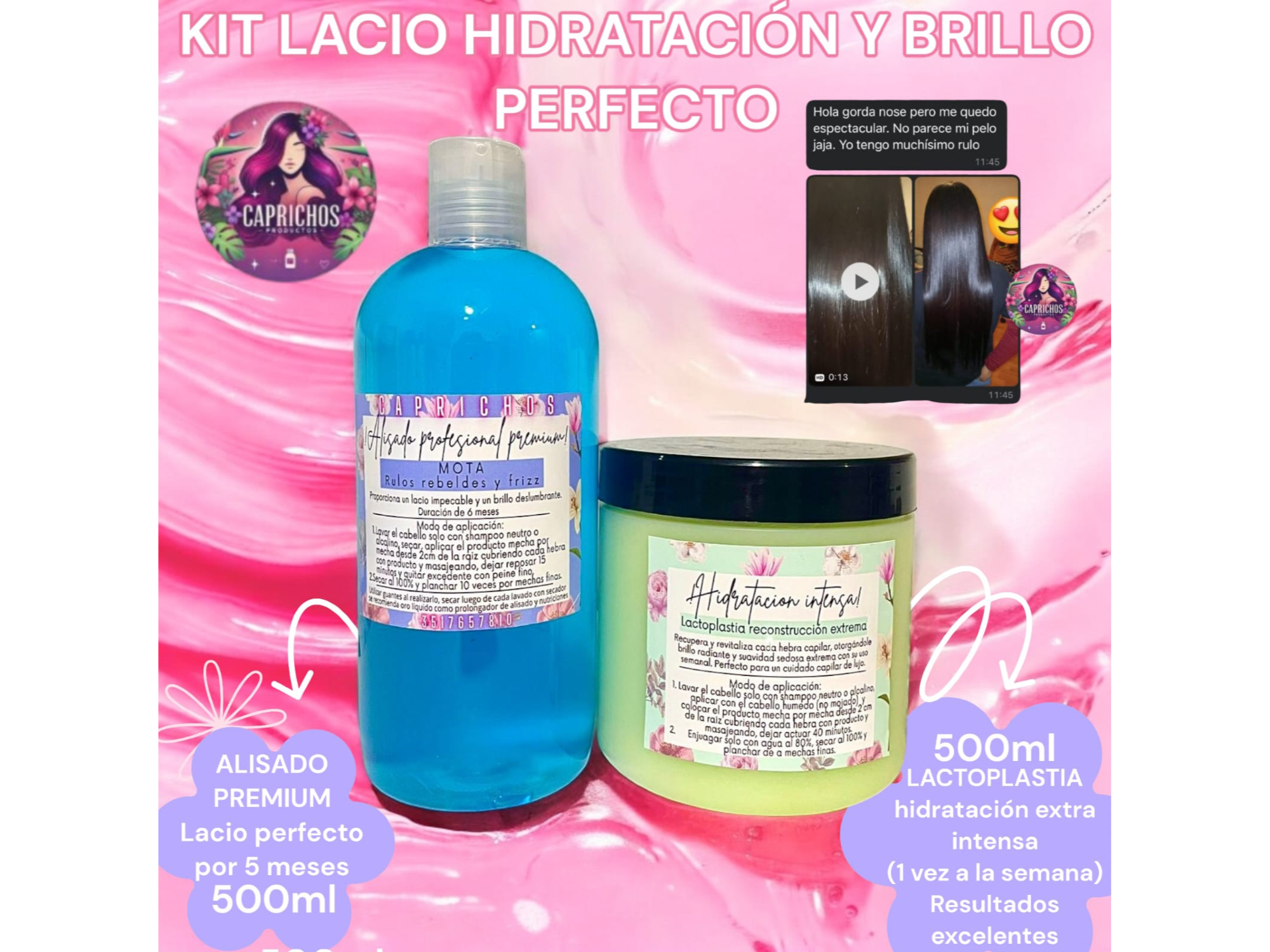 Kit lacio perfecto 6🤍
