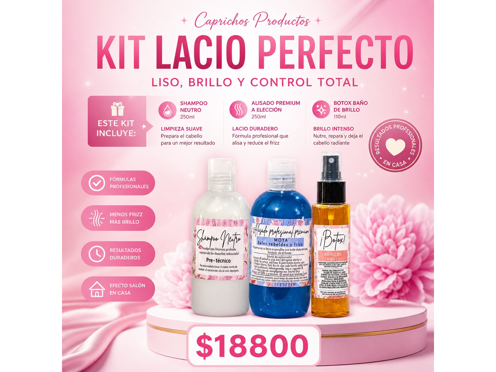Kit lacio perfecto 8🤍