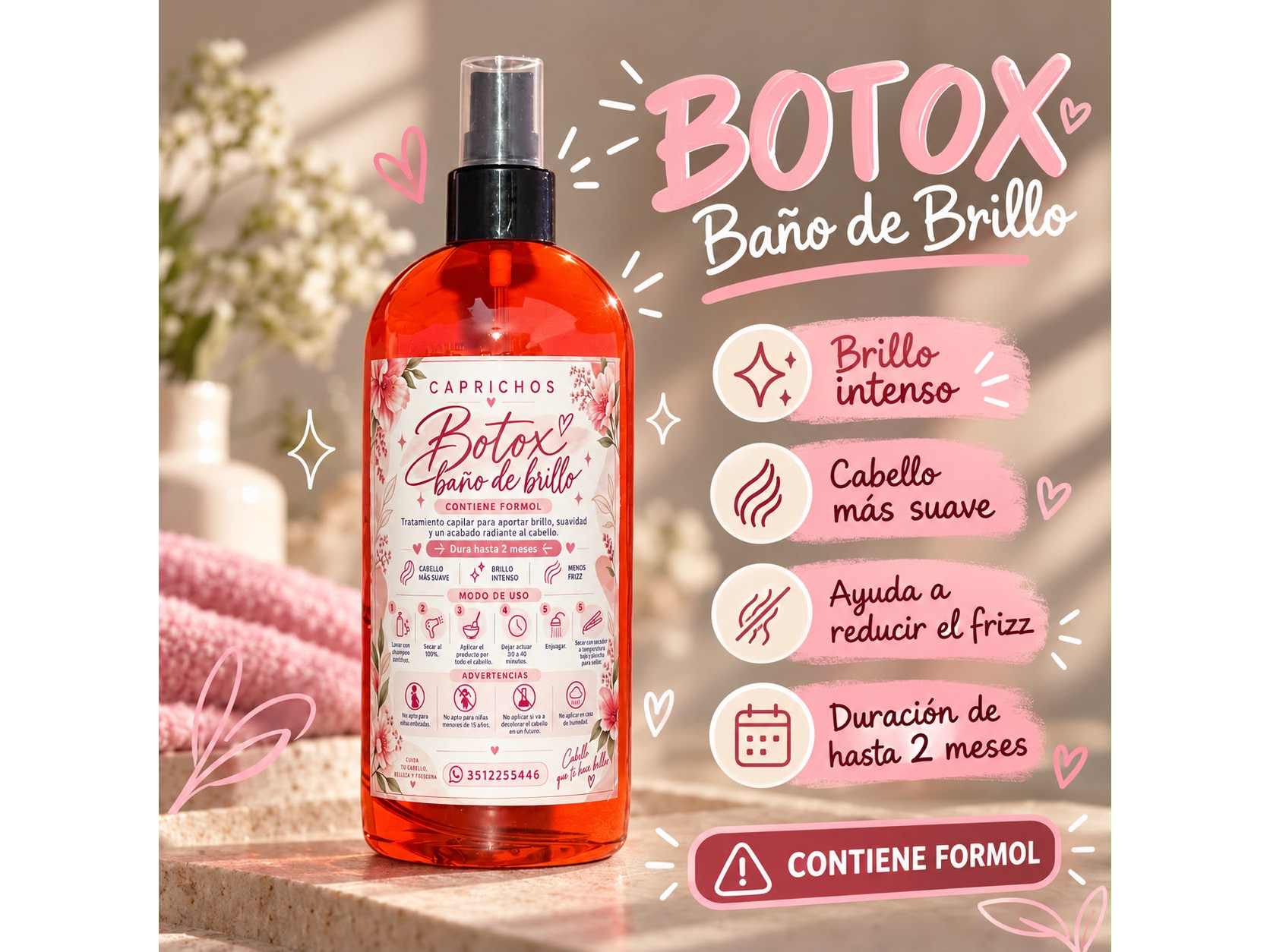 Botox-baño de brillo ✨😍