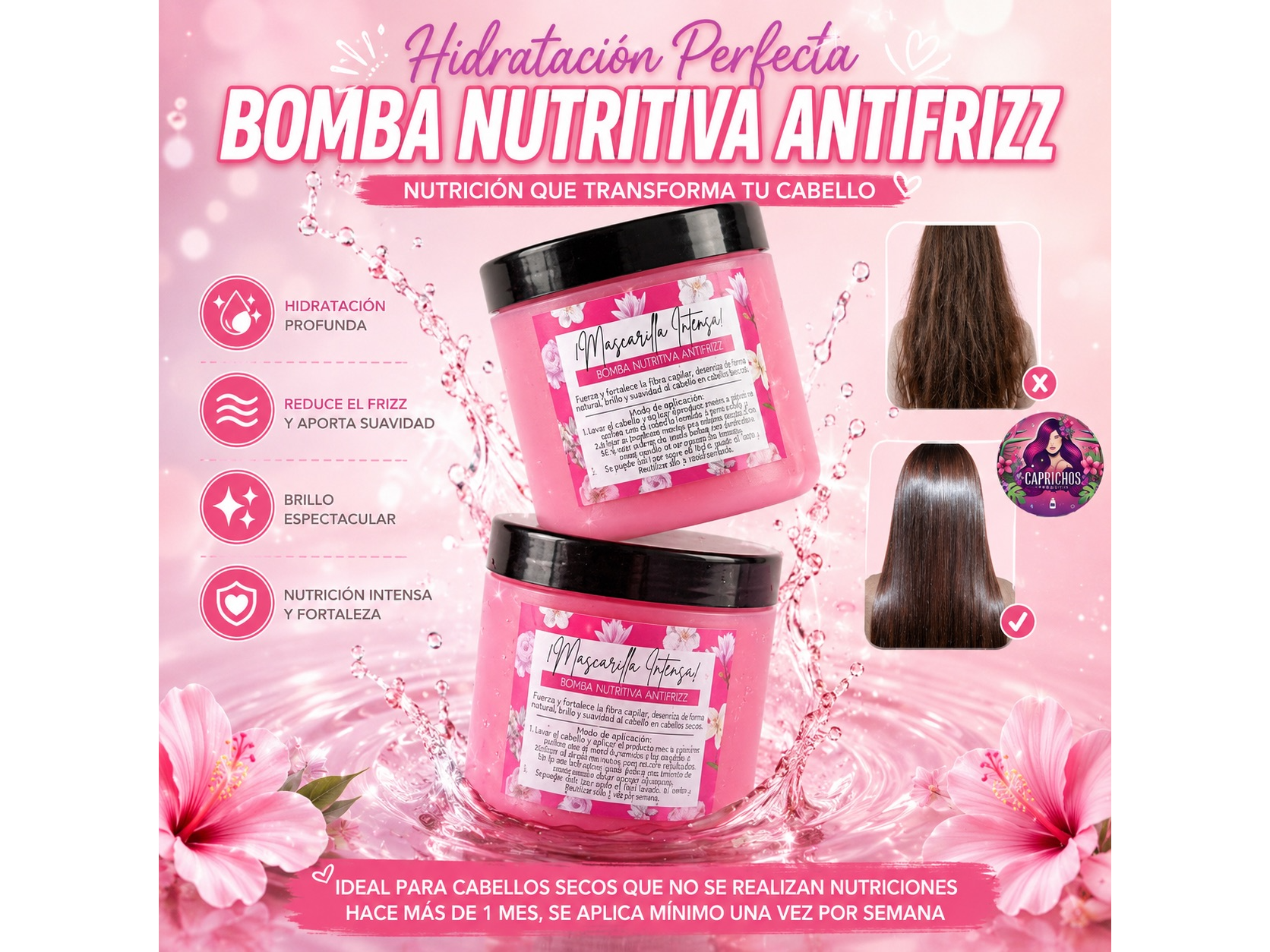 BOMBA NUTRITIVA ANTIFRIZZ❤️