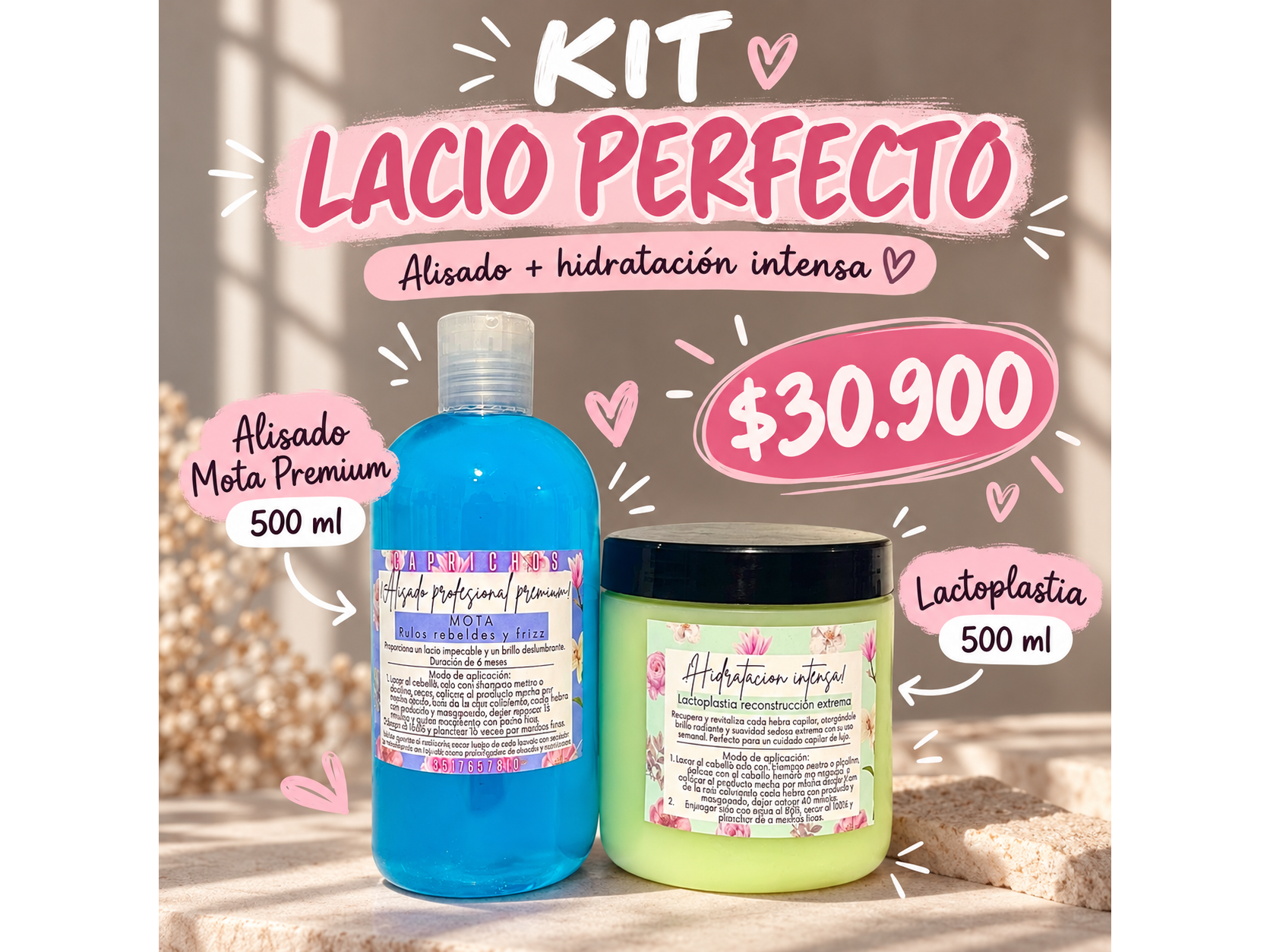 Kit lacio perfecto 6🤍