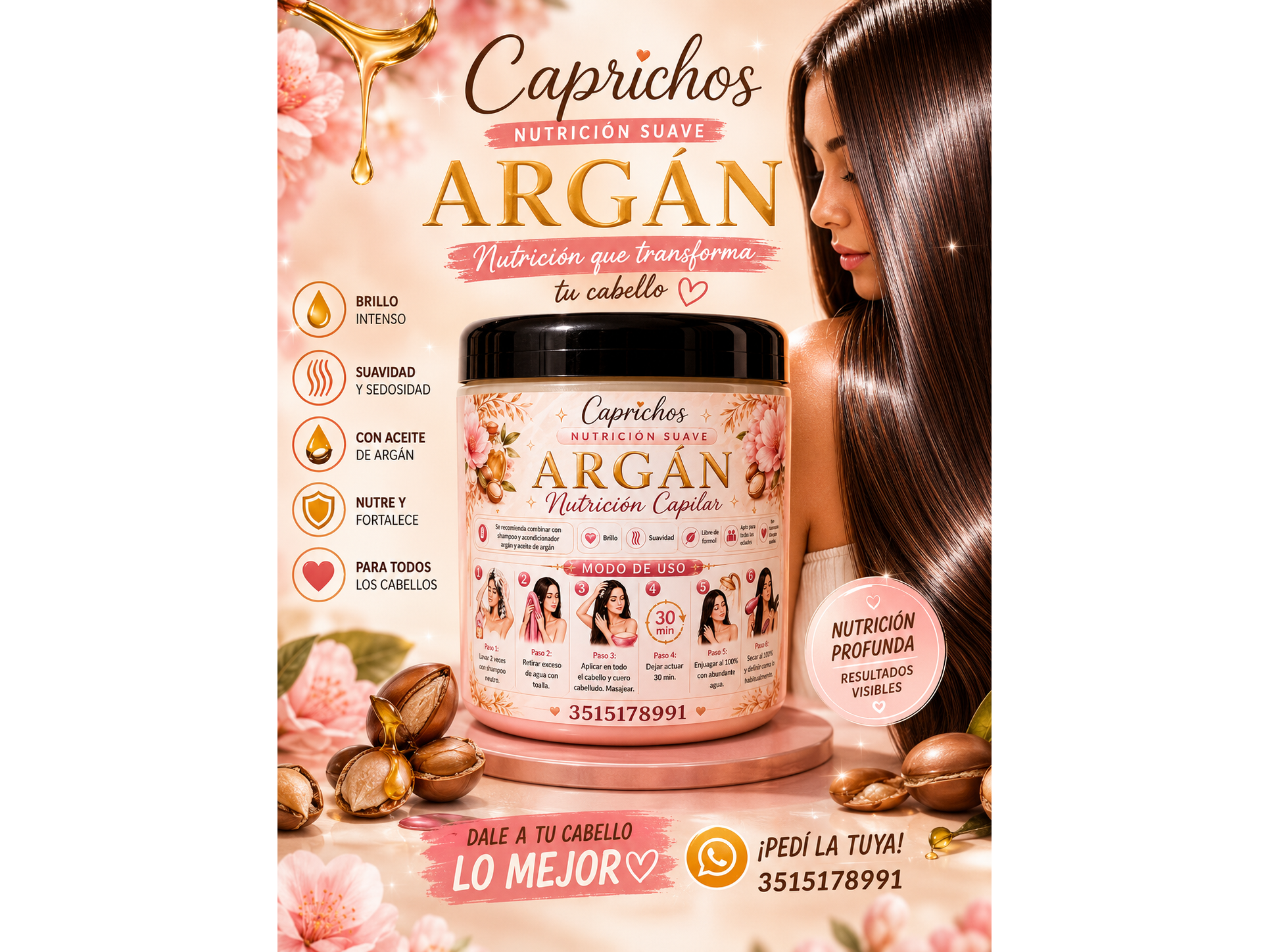 Mascarilla de Argán