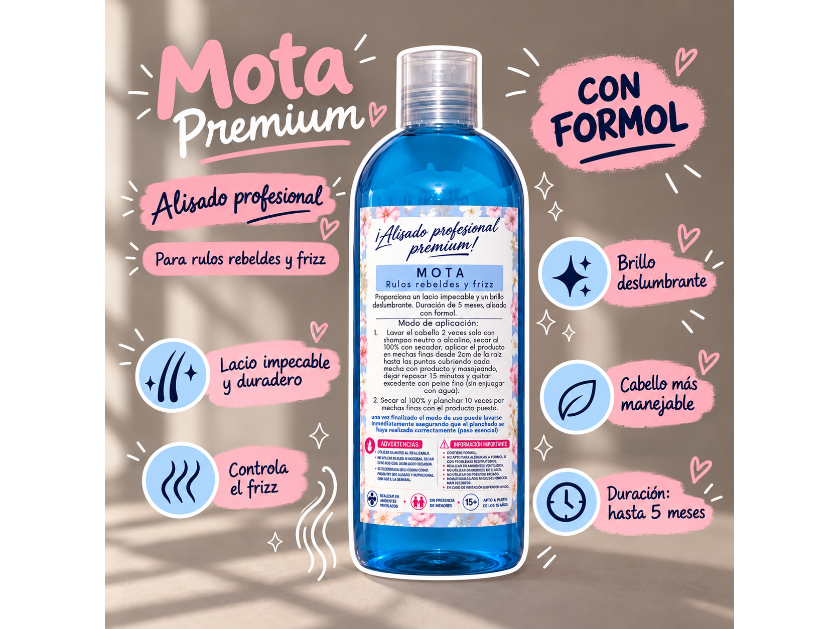 ✨ ALISADO MOTA PREMIUM por mayor ✨
