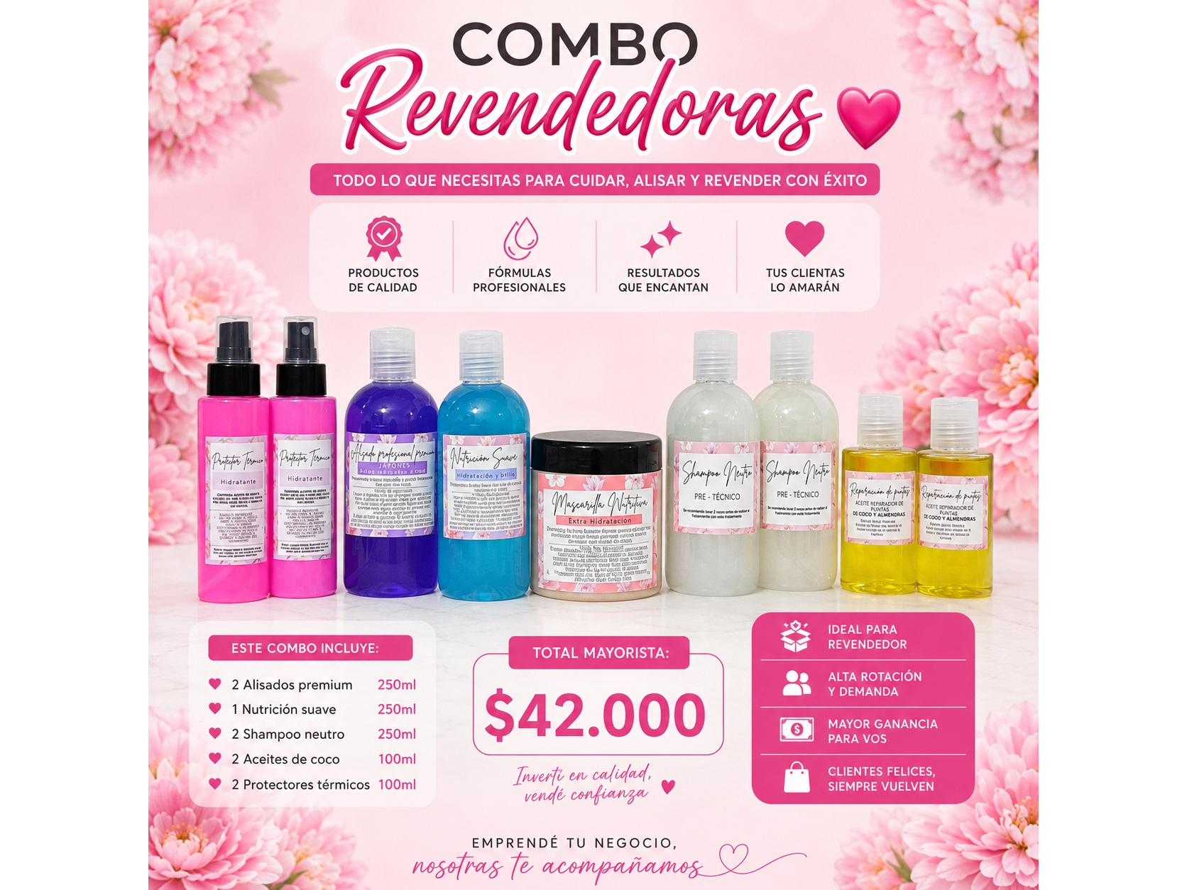 KIT 3 REVENDEDORAS💖
