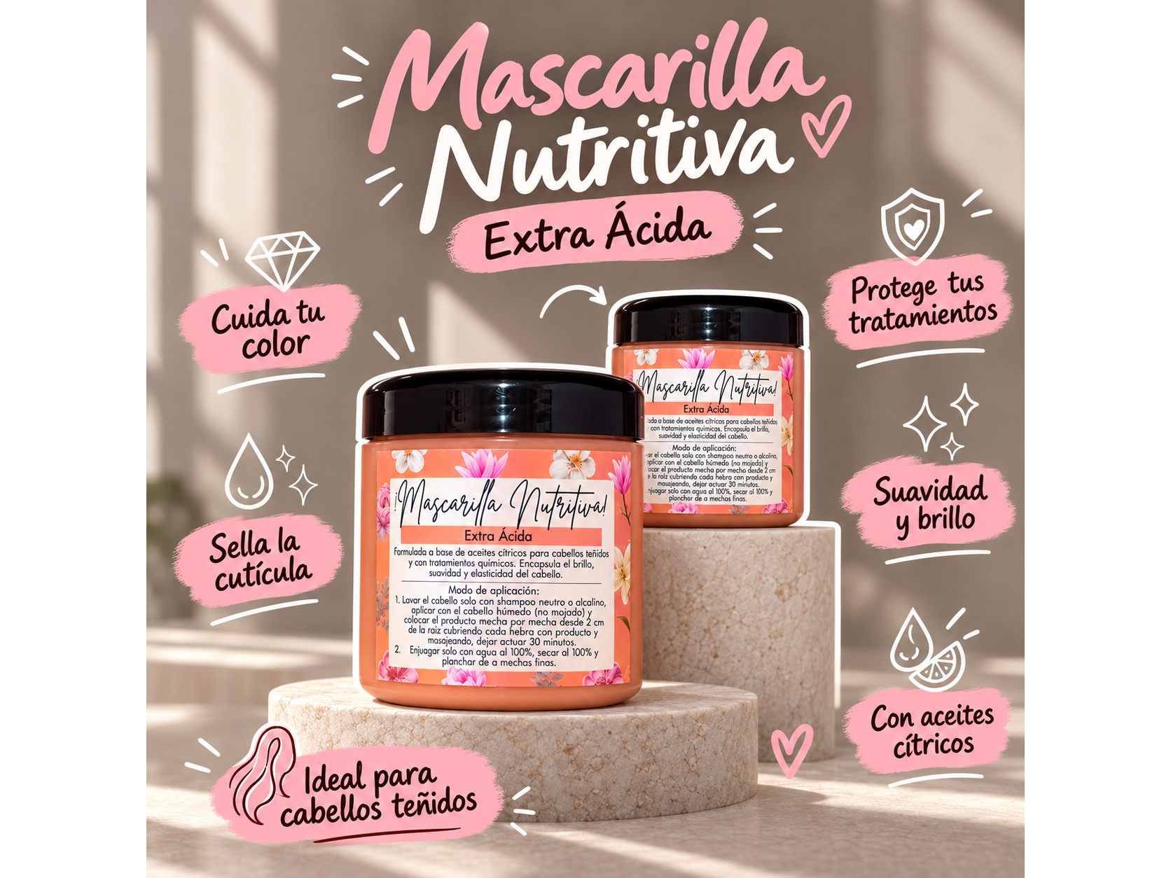 🍋✨ Mascarilla Extra Ácida por mayor✨
