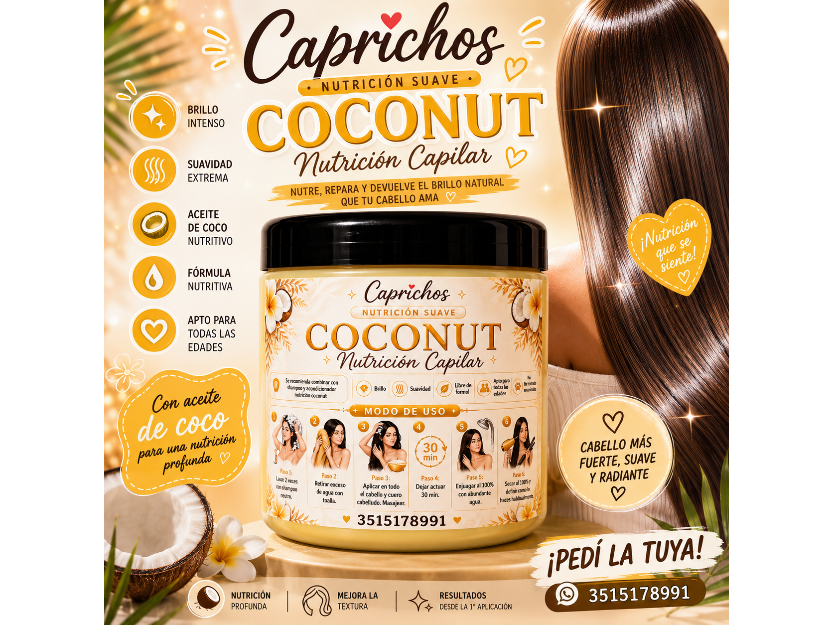 Mascarilla Coconut (Coco)