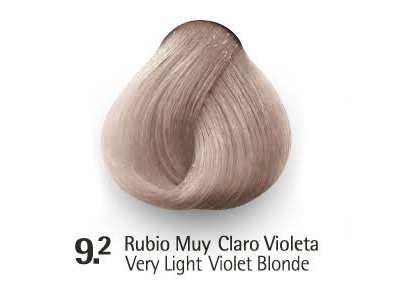 tono 9.2 rubio muy claro violeta