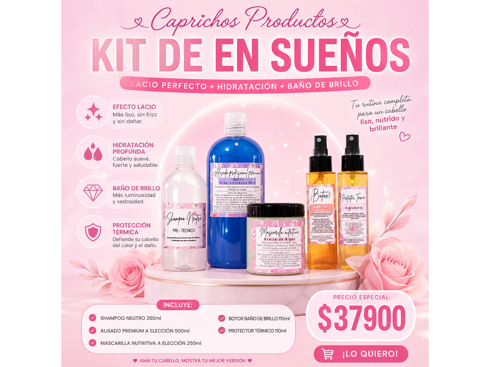 Kit lacio perfecto 3🤍