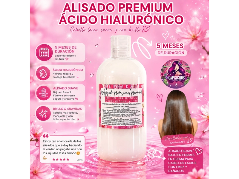 ✨ ALISADO ÁCIDO HIALURÓNICO EN CREMA por mayor ✨