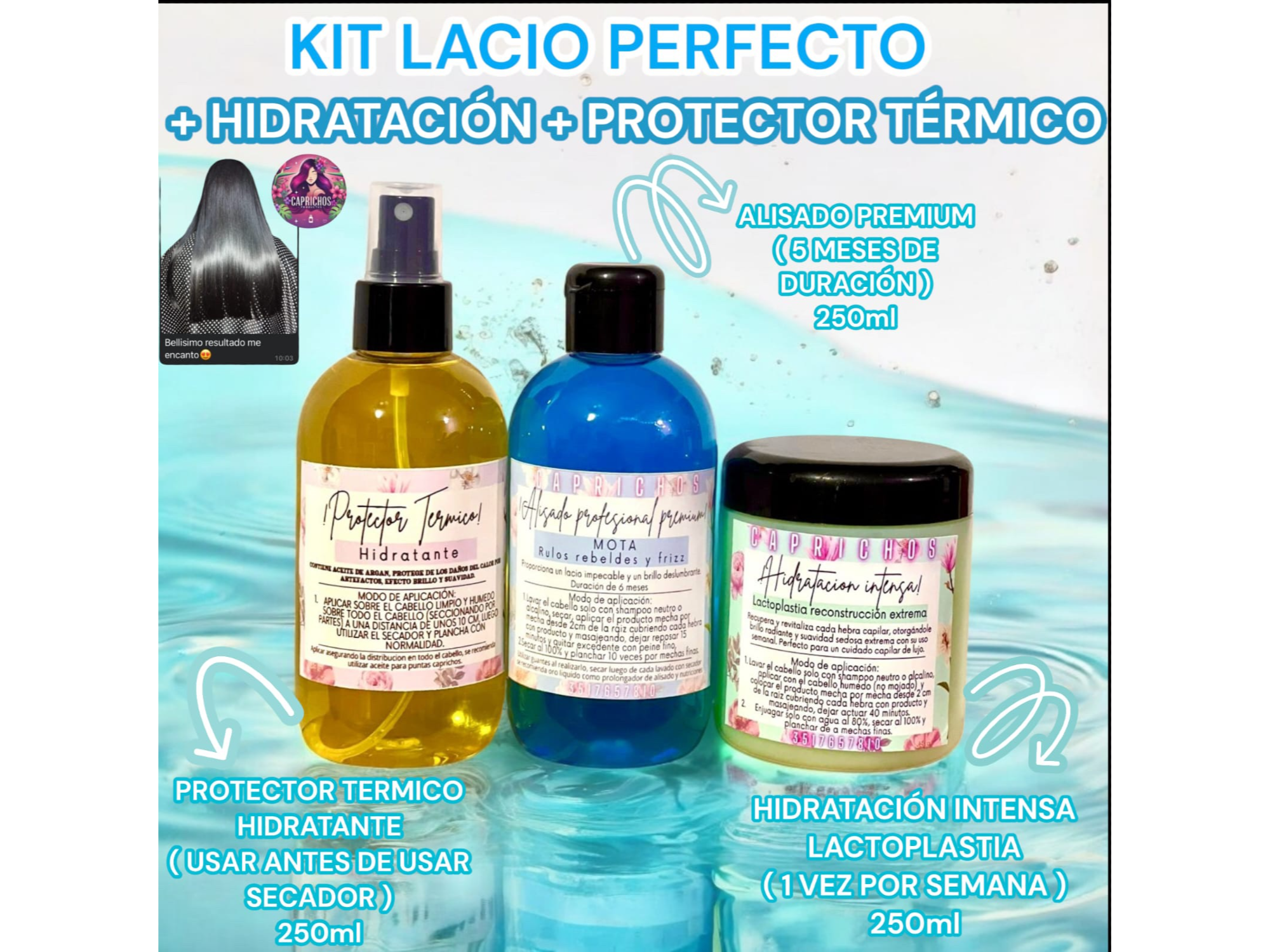 Kit lacio perfecto 14🤍