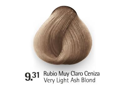 tono 9.31 rubio muy claro ceniza