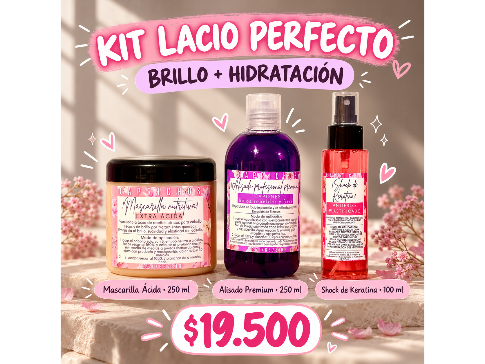 Kit lacio perfecto 13🤍