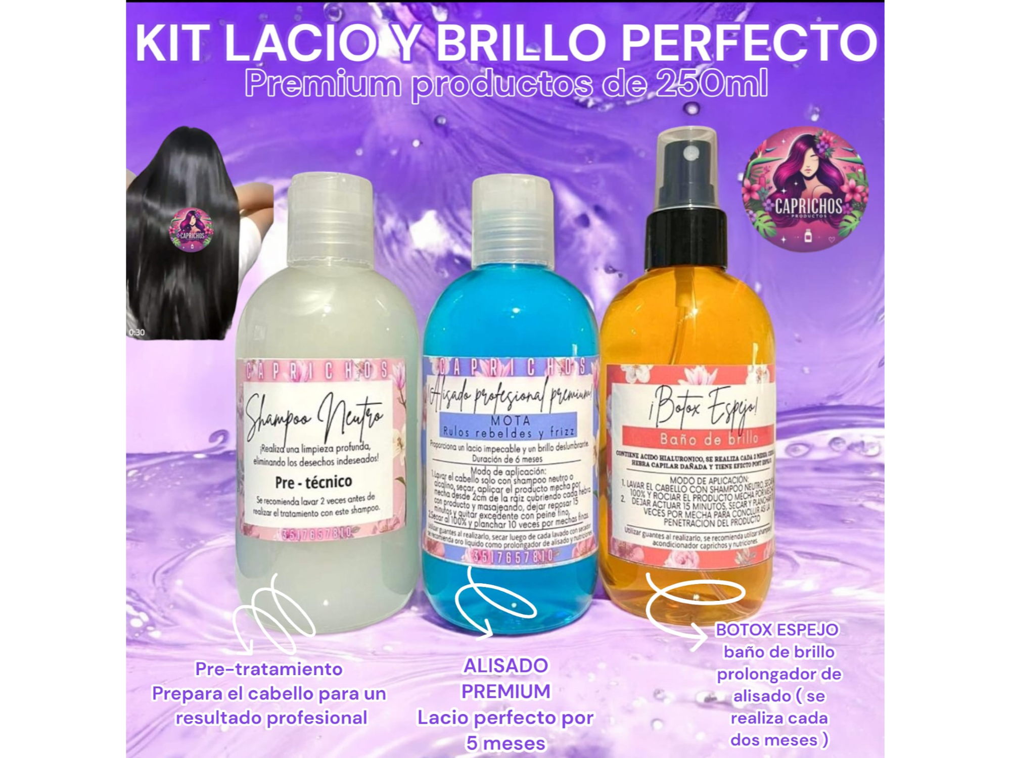 Kit lacio perfecto 5🤍