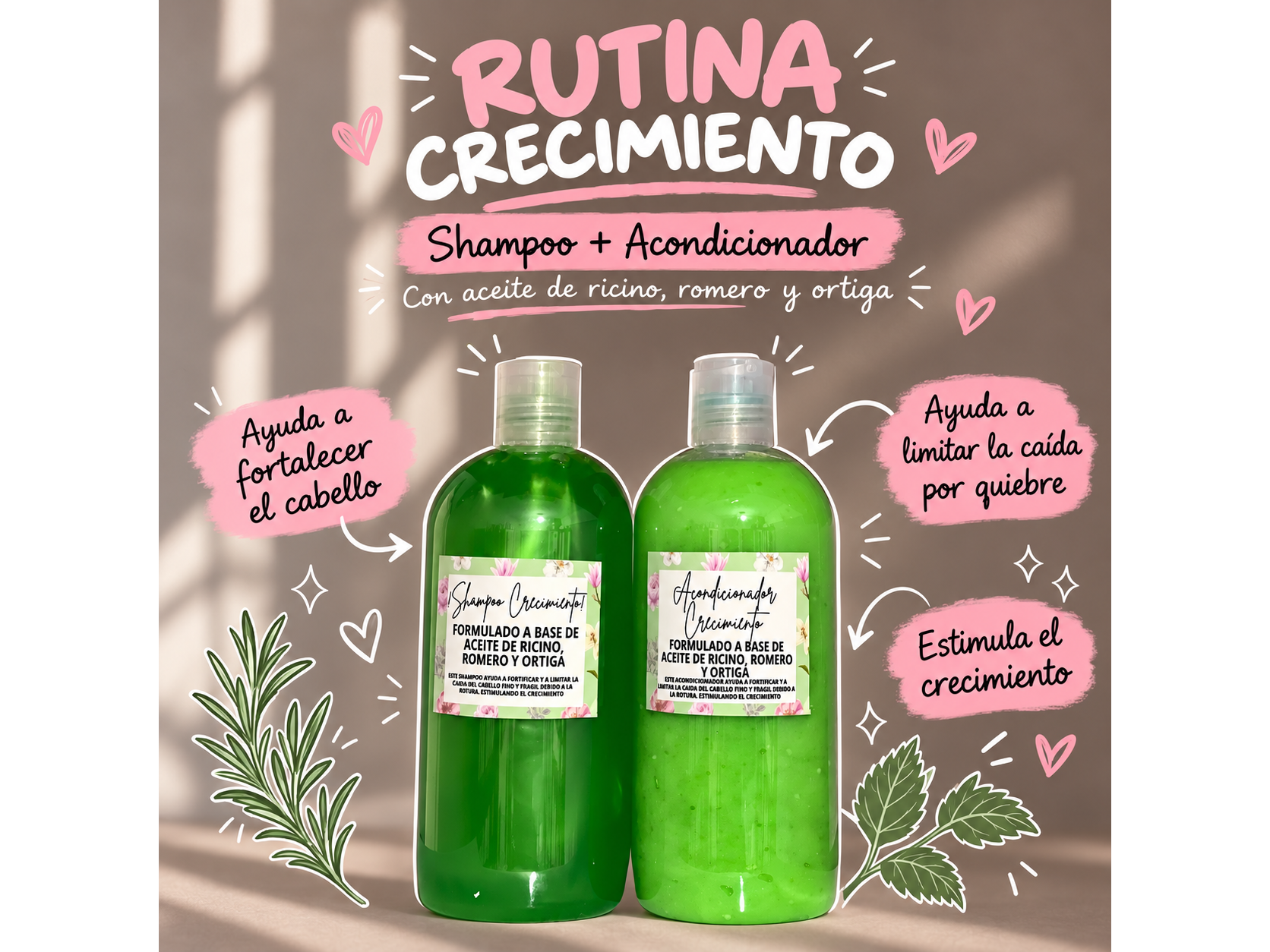 KIT CRECIMIENTO CAPILAR❤️‍🔥
