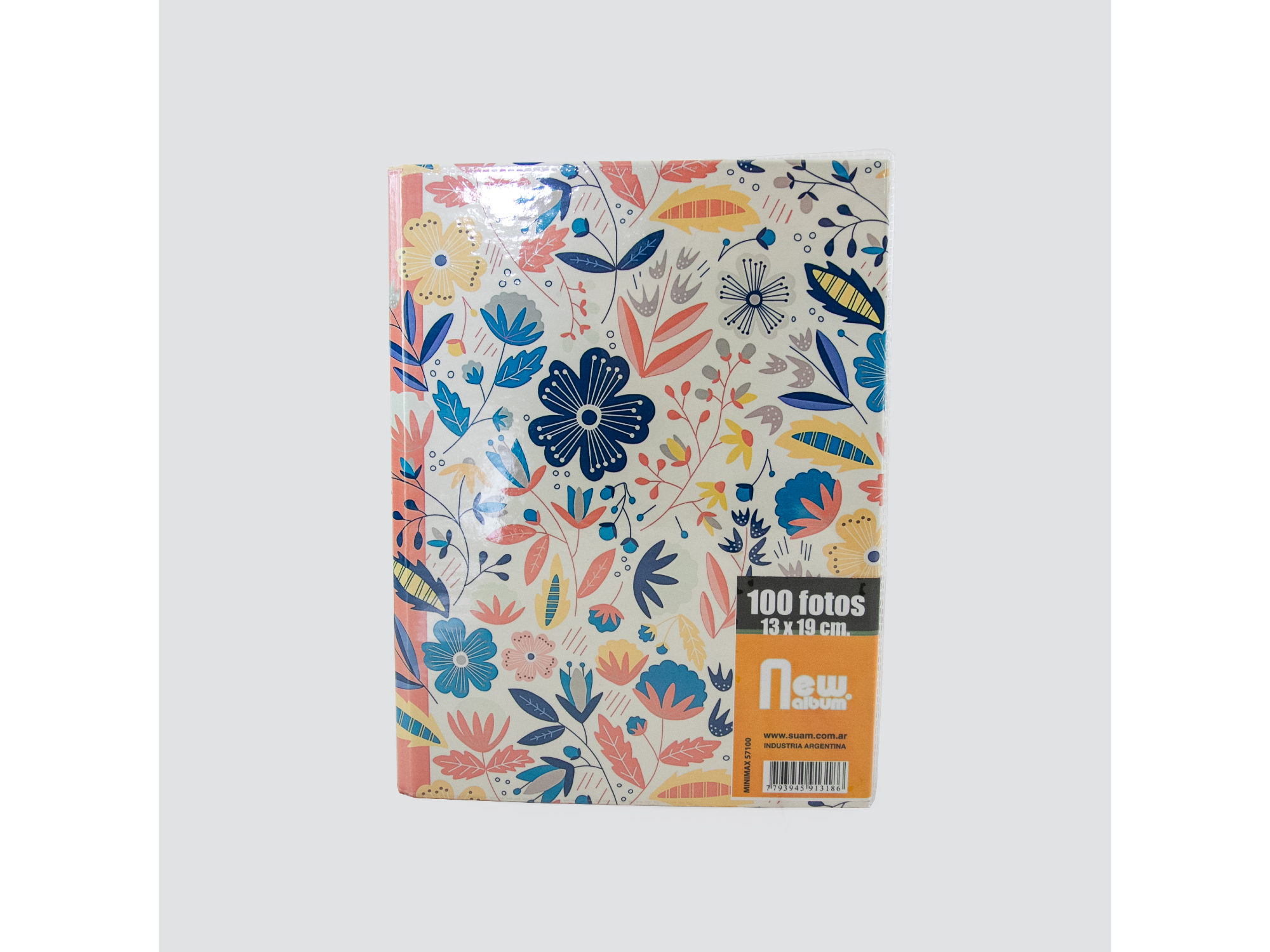 ALBUM DE FOTOS ESTAMPADO X100 HOJAS TAMAÑO 13X18 CM