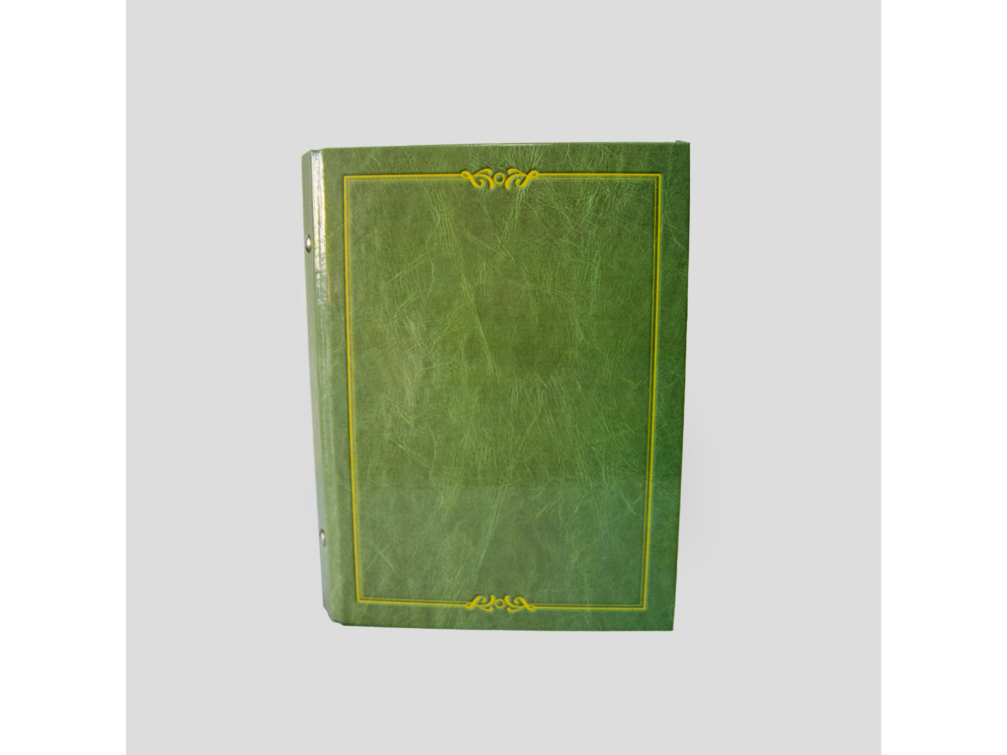 ALBUM DE FOTOS TAPA DURA COLOR VERDE X40 HOJAS TAMAÑO 13X18 CM