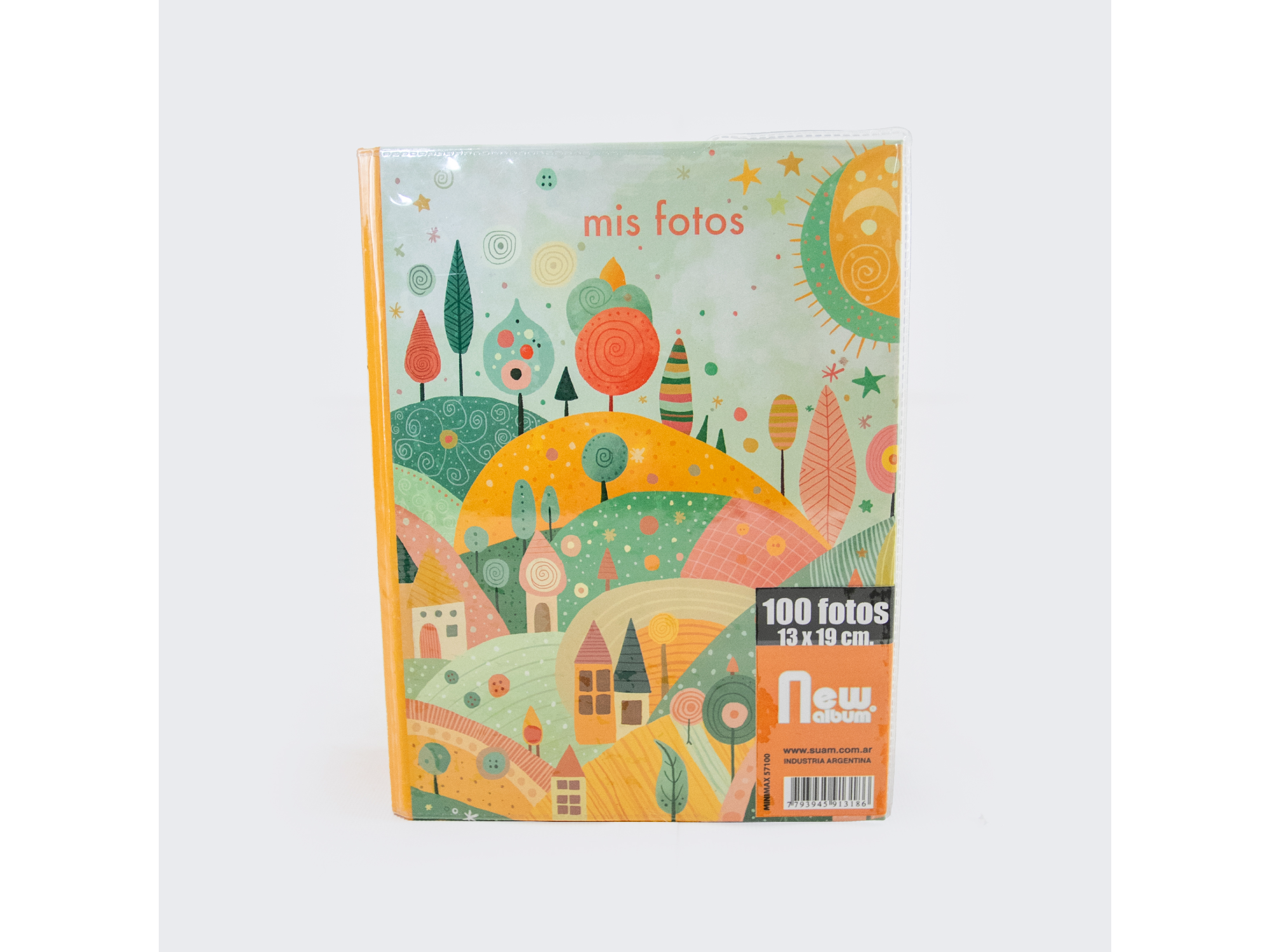 ALBUM DE FOTOS ESTAMPADO X100 HOJAS TAMAÑO 13X18 CM