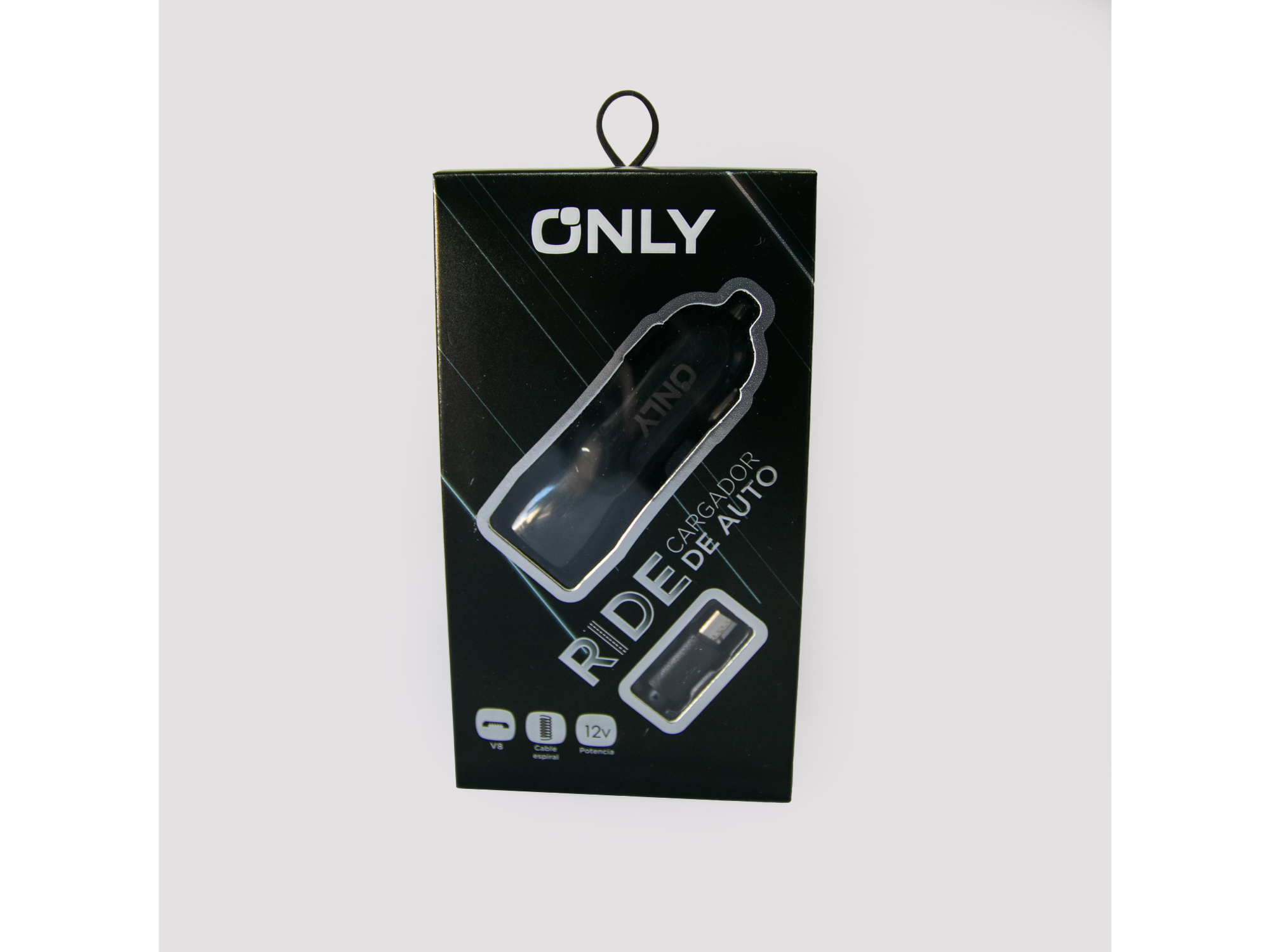 CARGADOR DE AUTO ONLY 12V V8