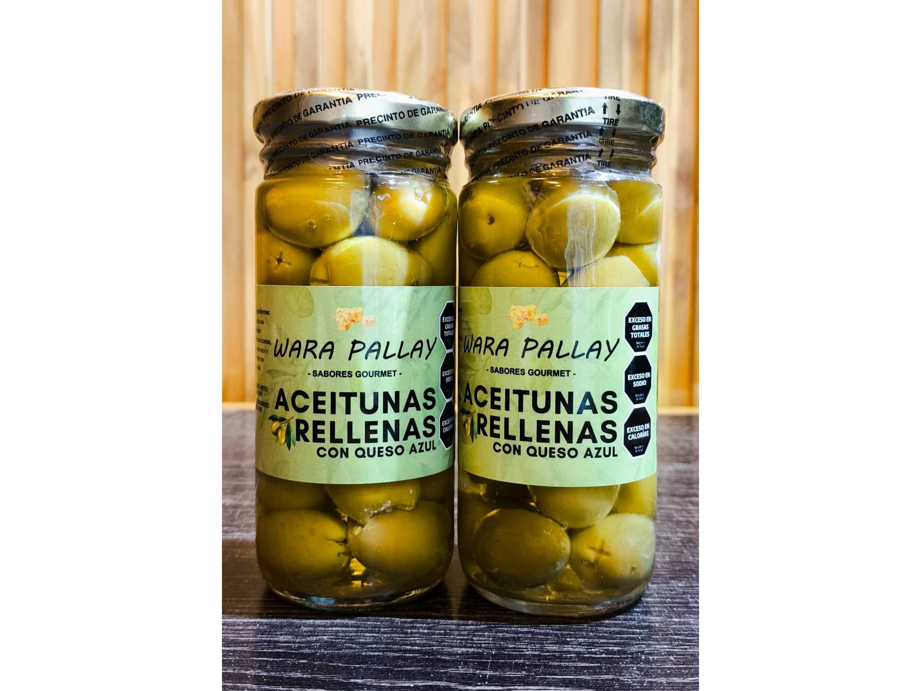 Aceitunas Verdes Rellenas con Queso Azul (Copia)