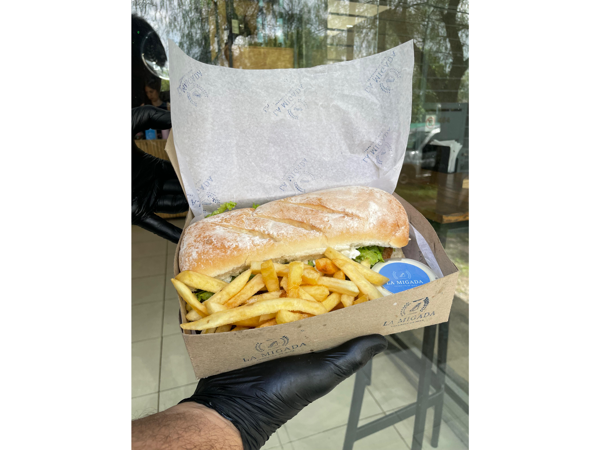 Sandwich de Milanesa "El Caprichoso"