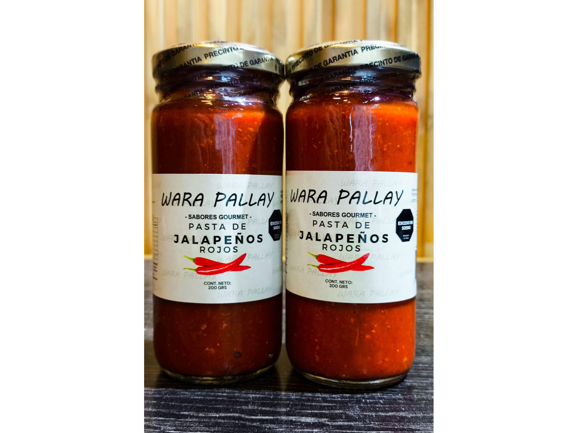 Pasta de Jalapeños Rojos