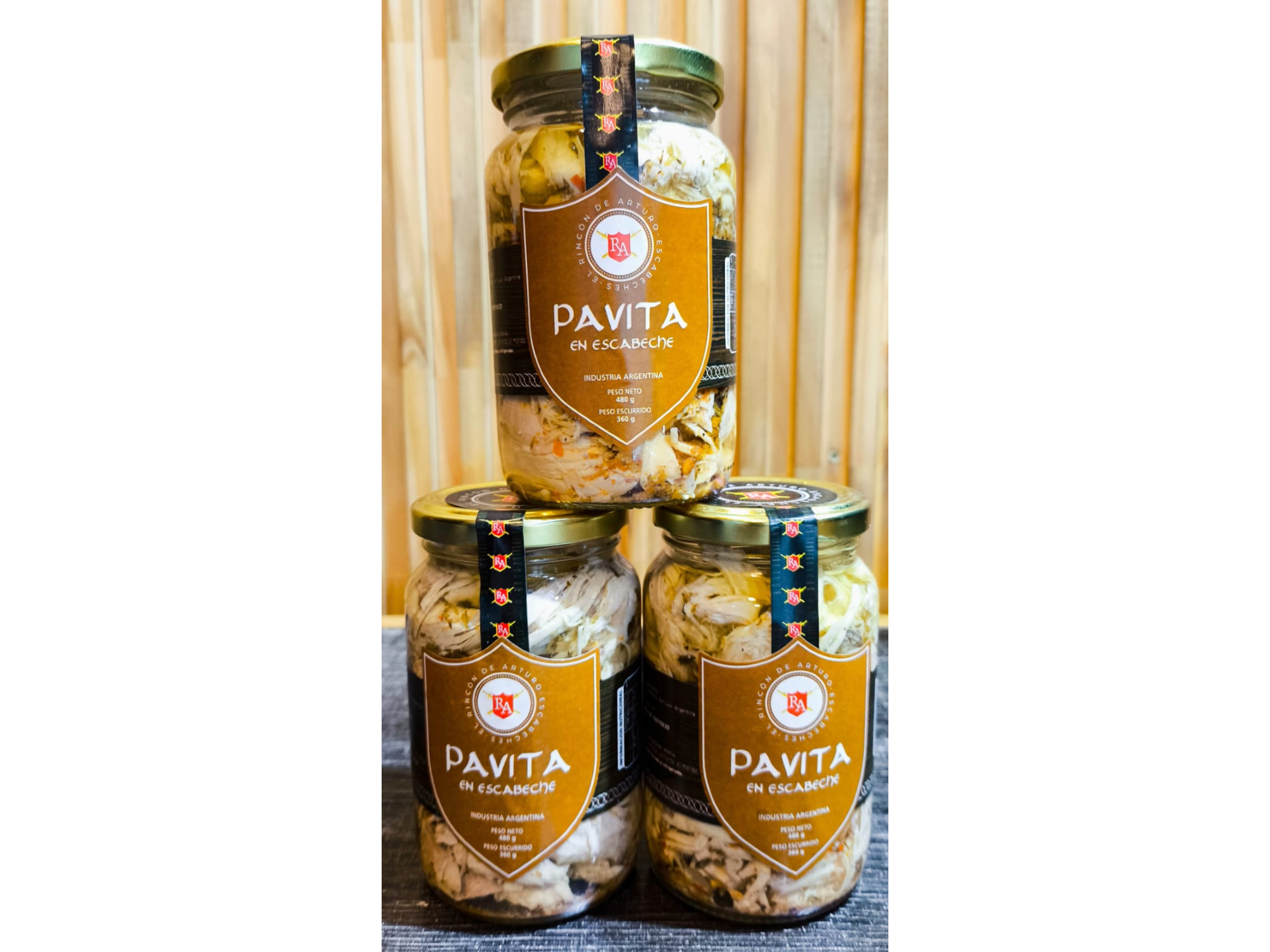 Escabeche de Pavita 480gr