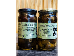 Aceitunas Negras al Ajillo