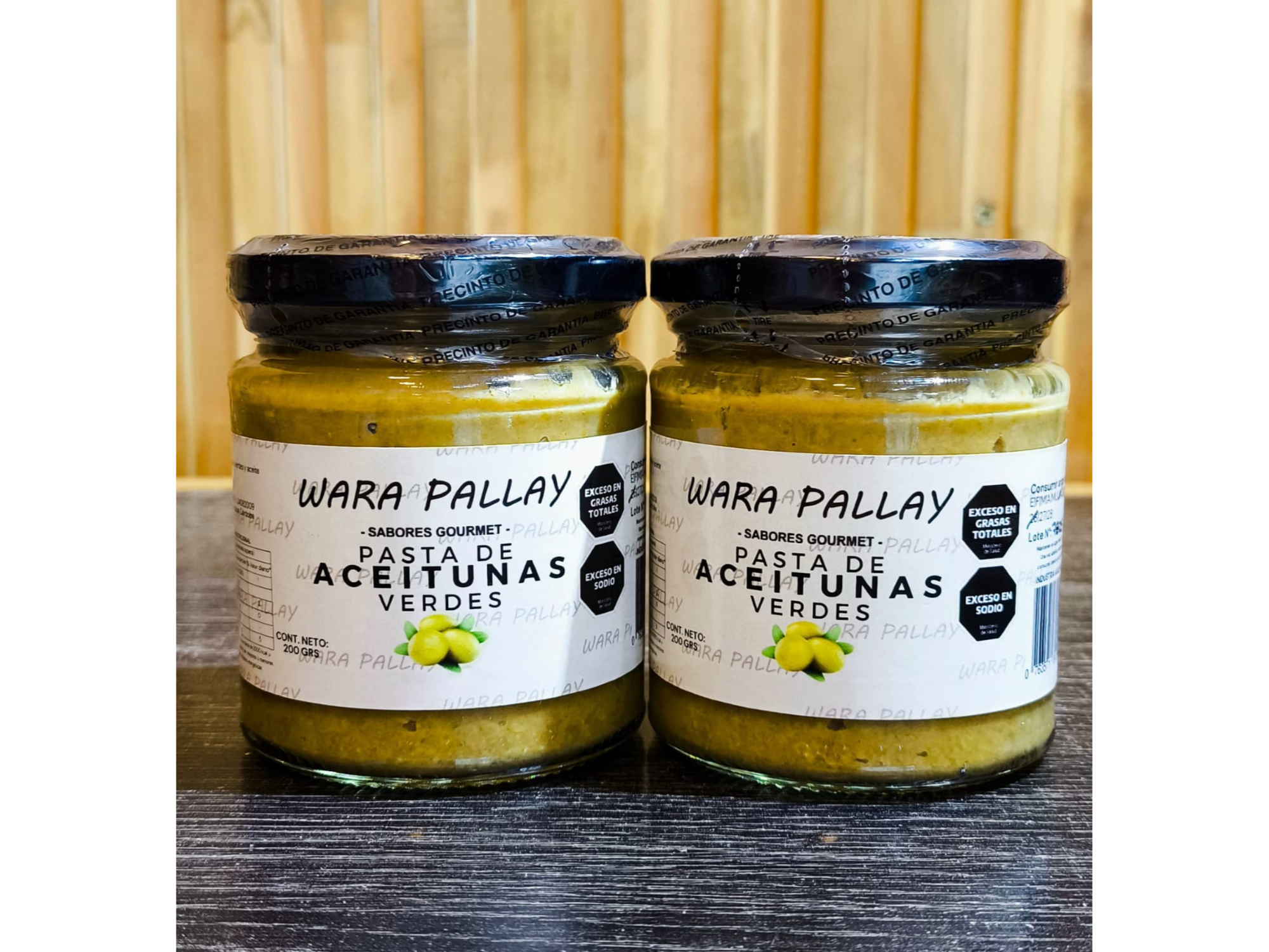 Pasta de Aceitunas Verdes